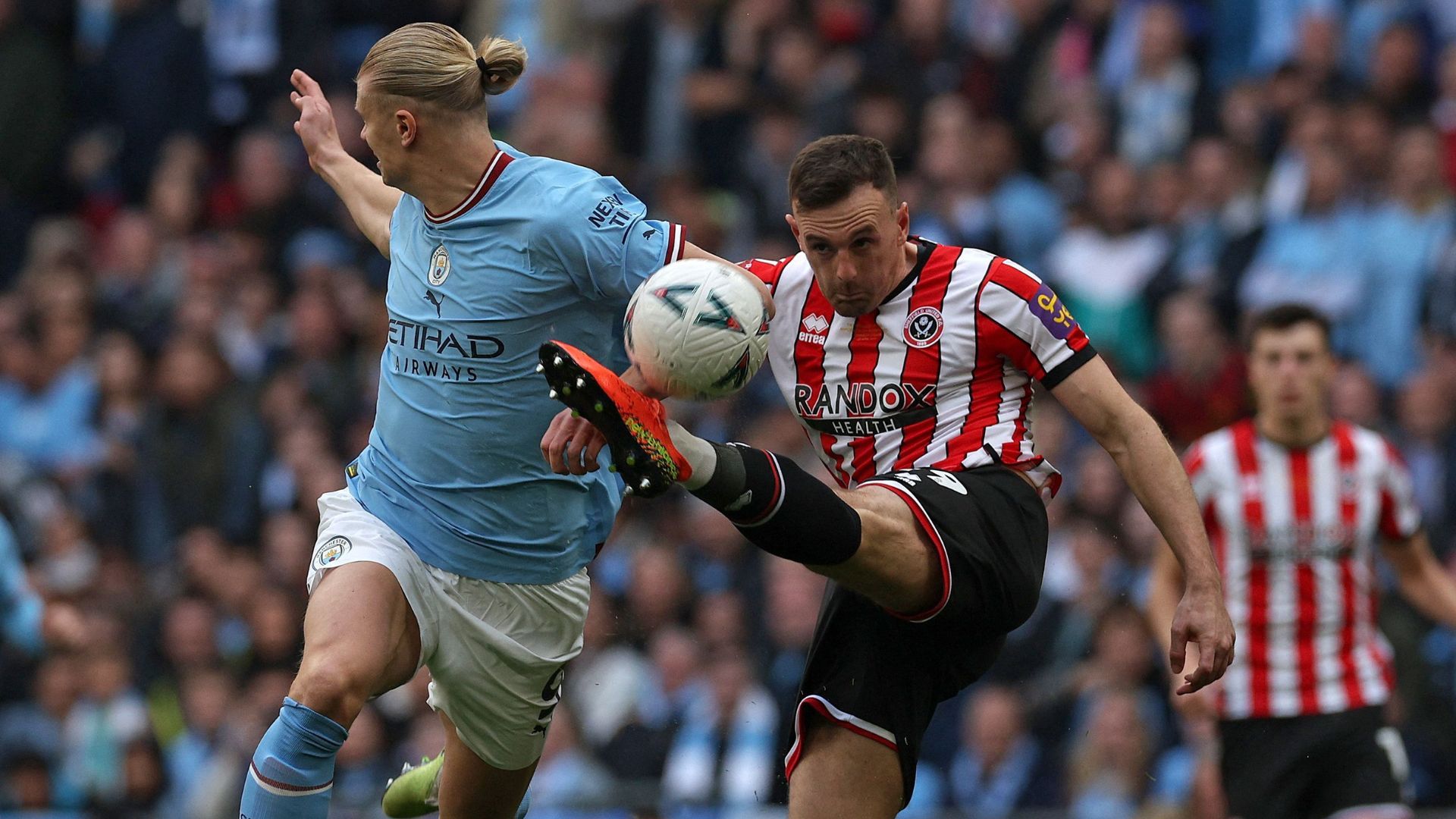 Manchester City Sheffield Haaland FA Cup 22042023