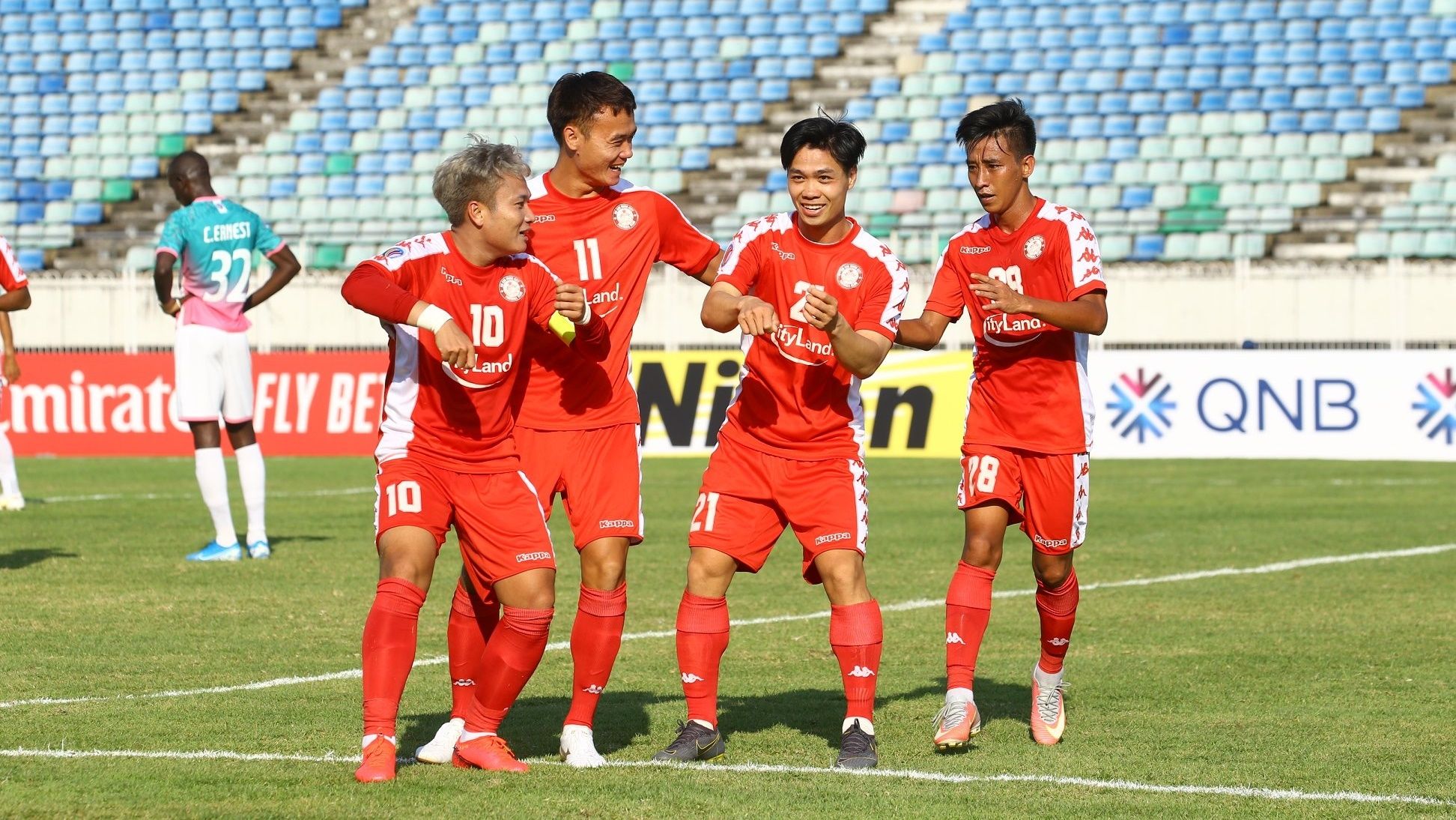 Nguyen Cong Phuong - Tran Phi Son - Nguyen Xuan Nam - Pham Cong Hien | Yangon United vs Ho Chi Minh City FC | AFC Cup 2020 | Group Stage