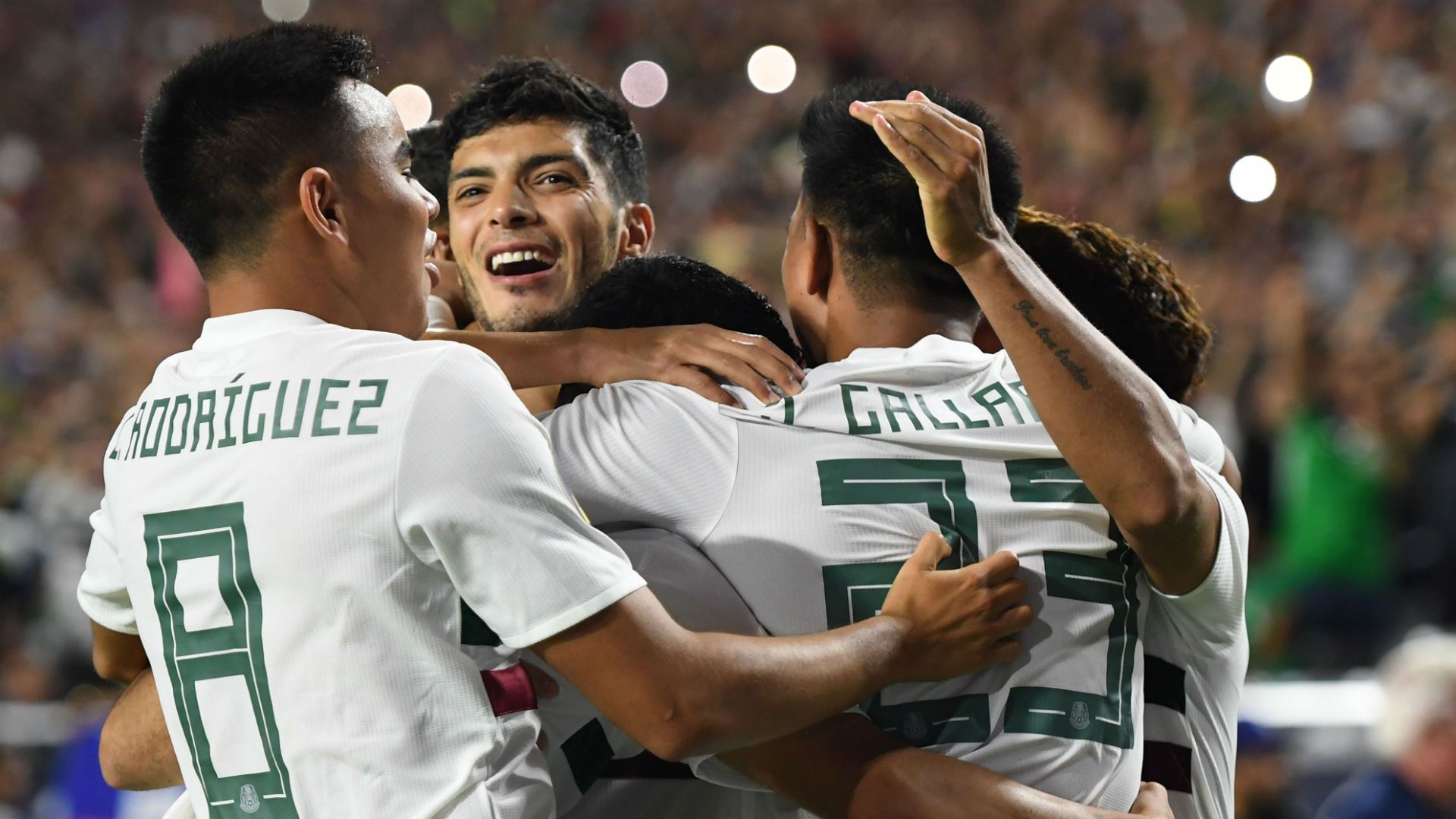 Raul Jimenez Mexico Haiti Gold Cup 2019