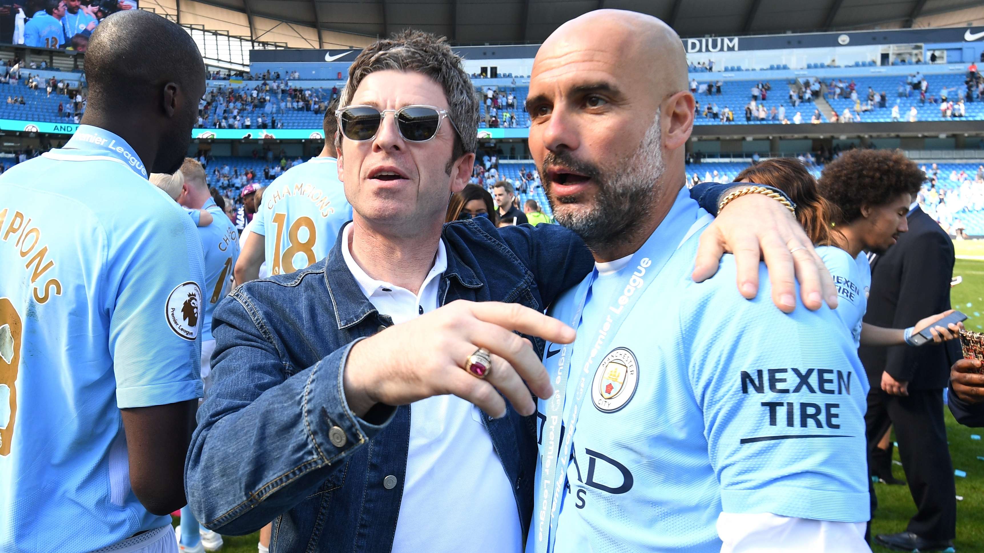 Noel Gallagher Pep Guardiola