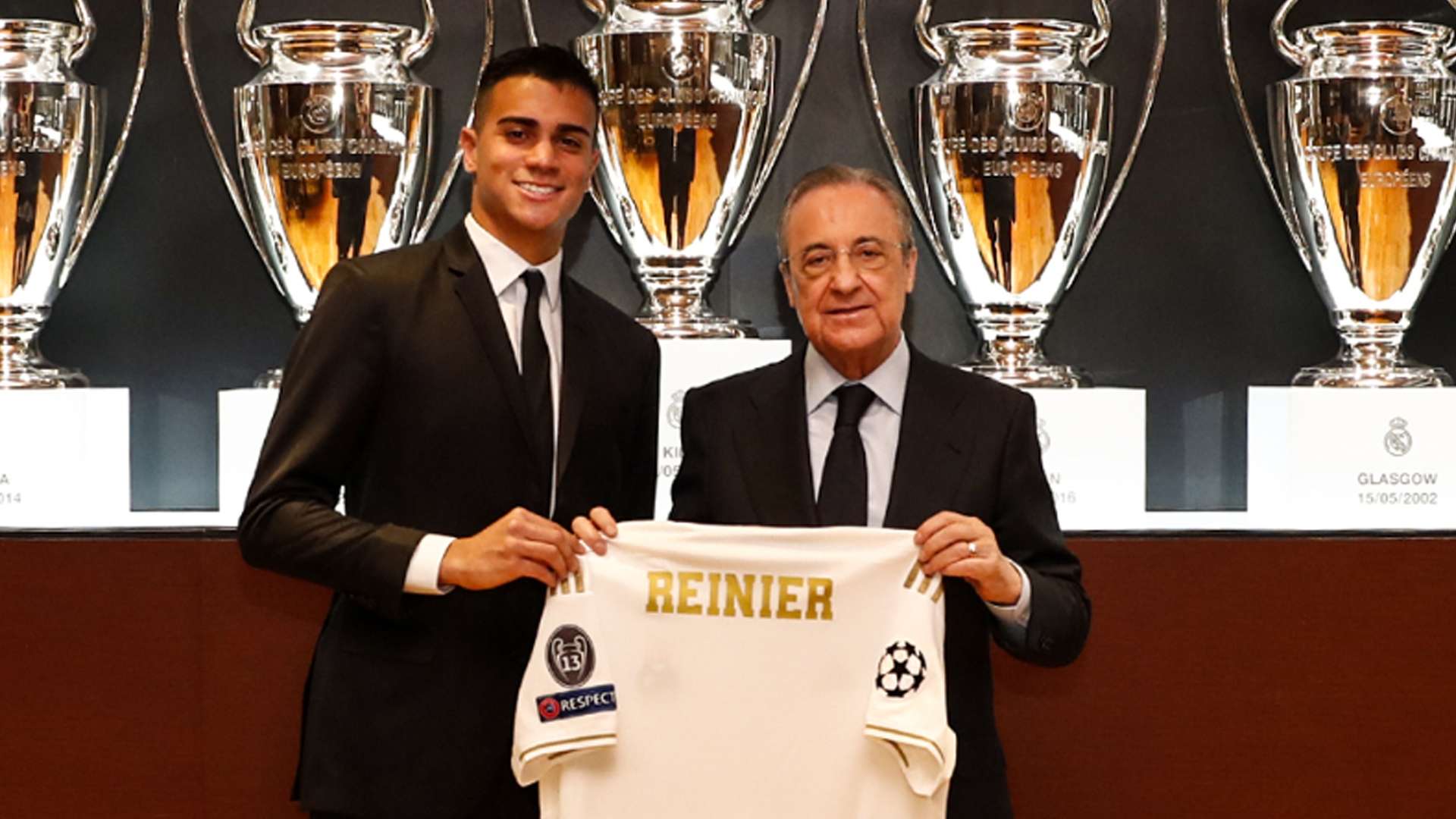 Reinier y Florentino Pérez, Real Madrid
