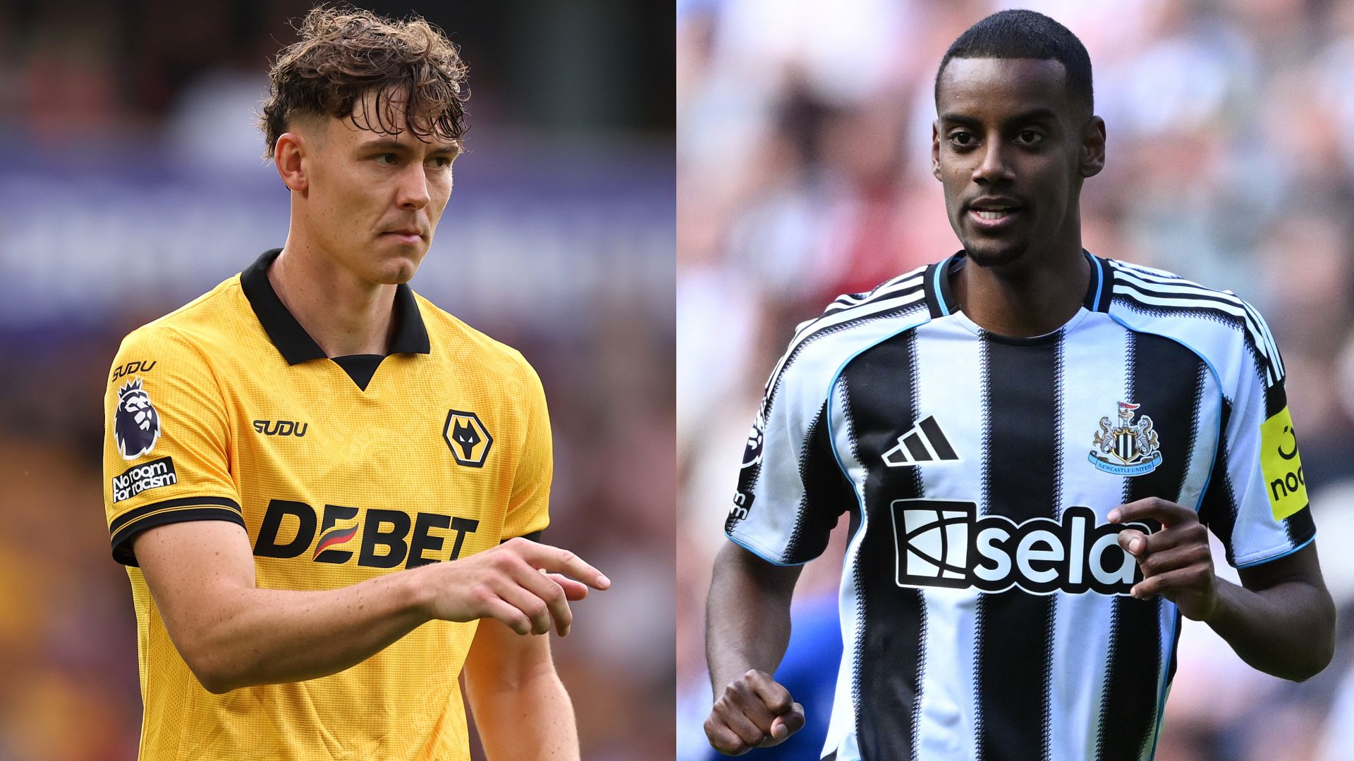 Jorgen Strand Larsen Alexander Isak Newcastle 2025