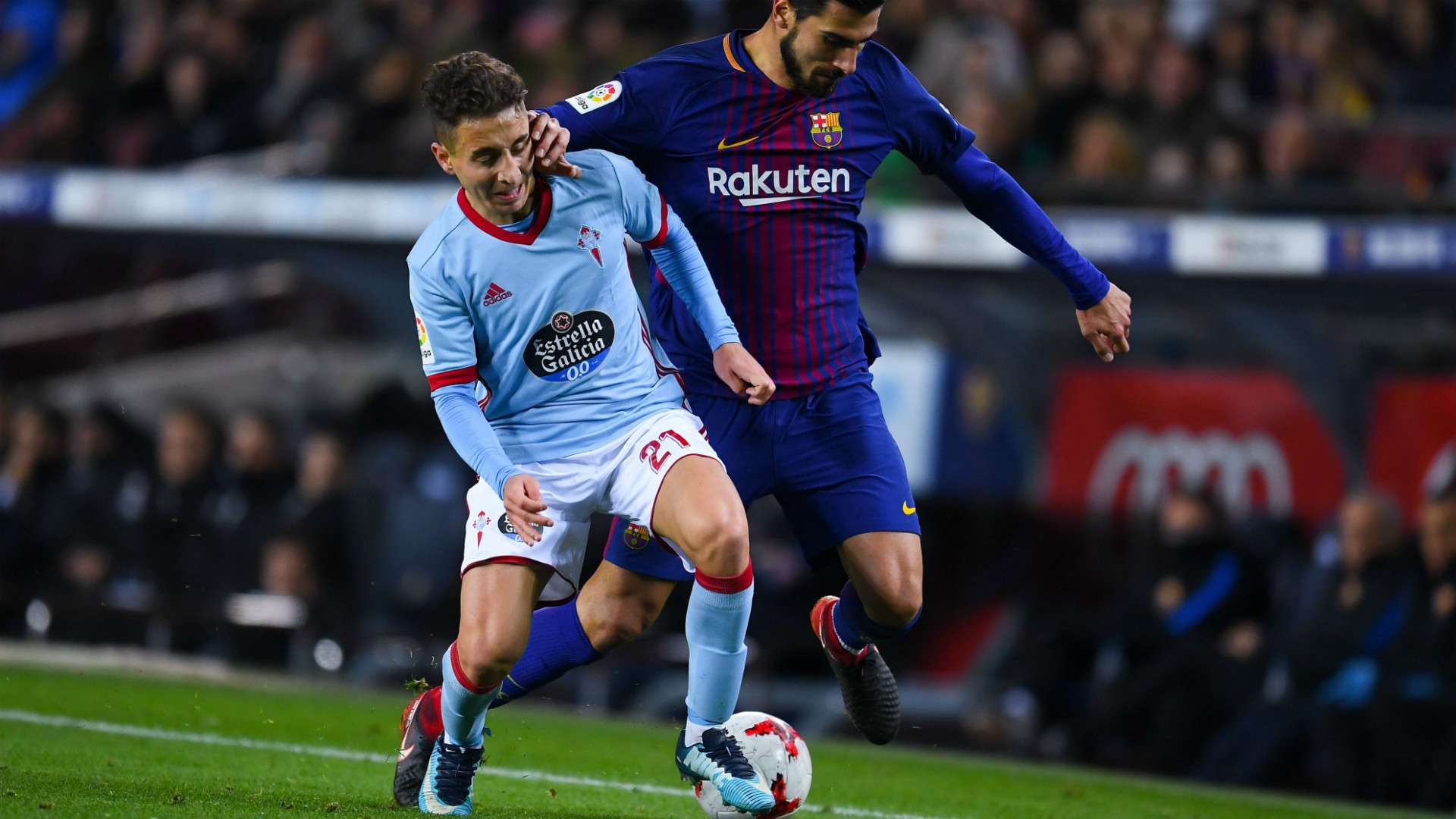 EMRE MOR CELTA DE VIGO ANDRE GOMES BARCELONA