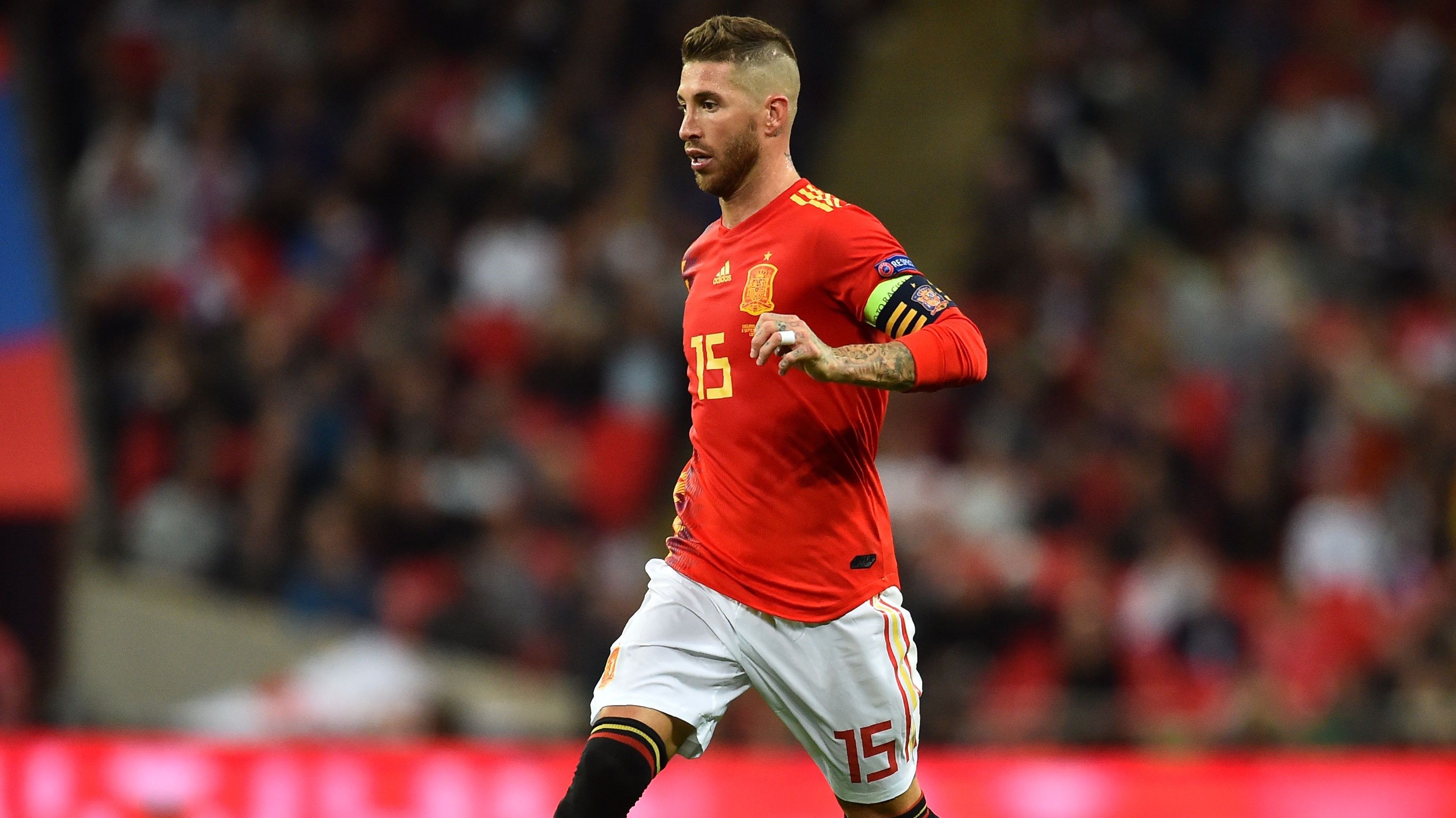 Sergio Ramos Inglaterra España England Spain Nations League 08092018