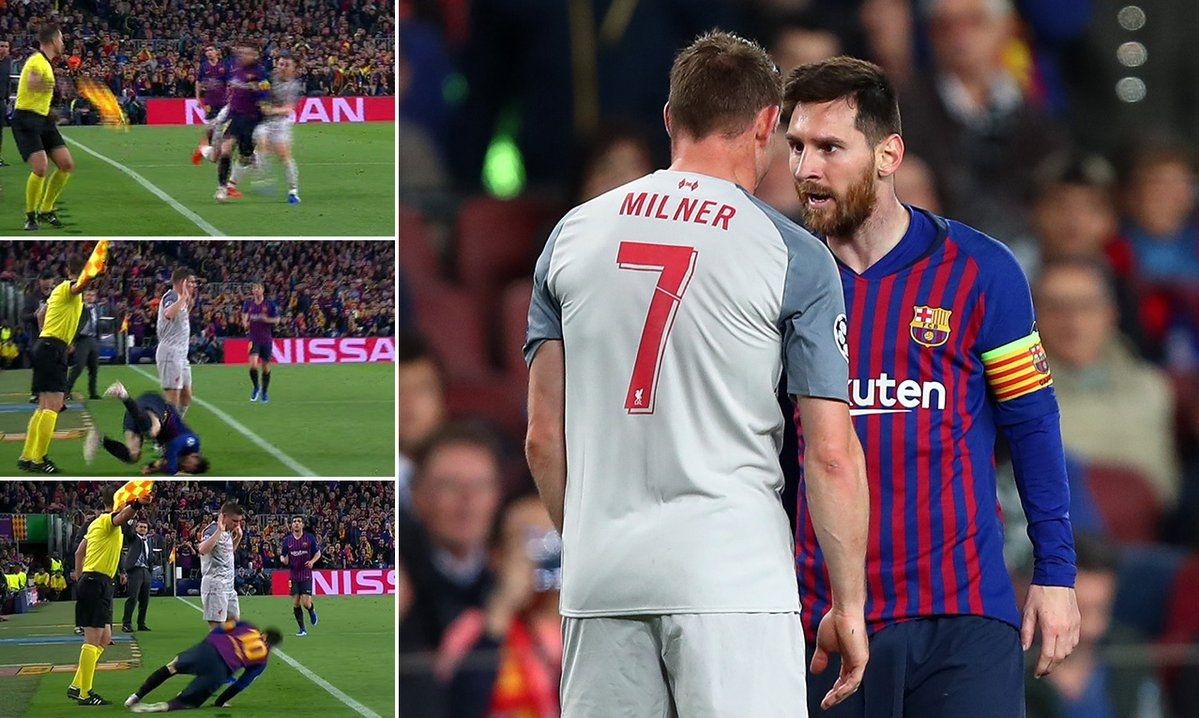 Leo Messi James Milner