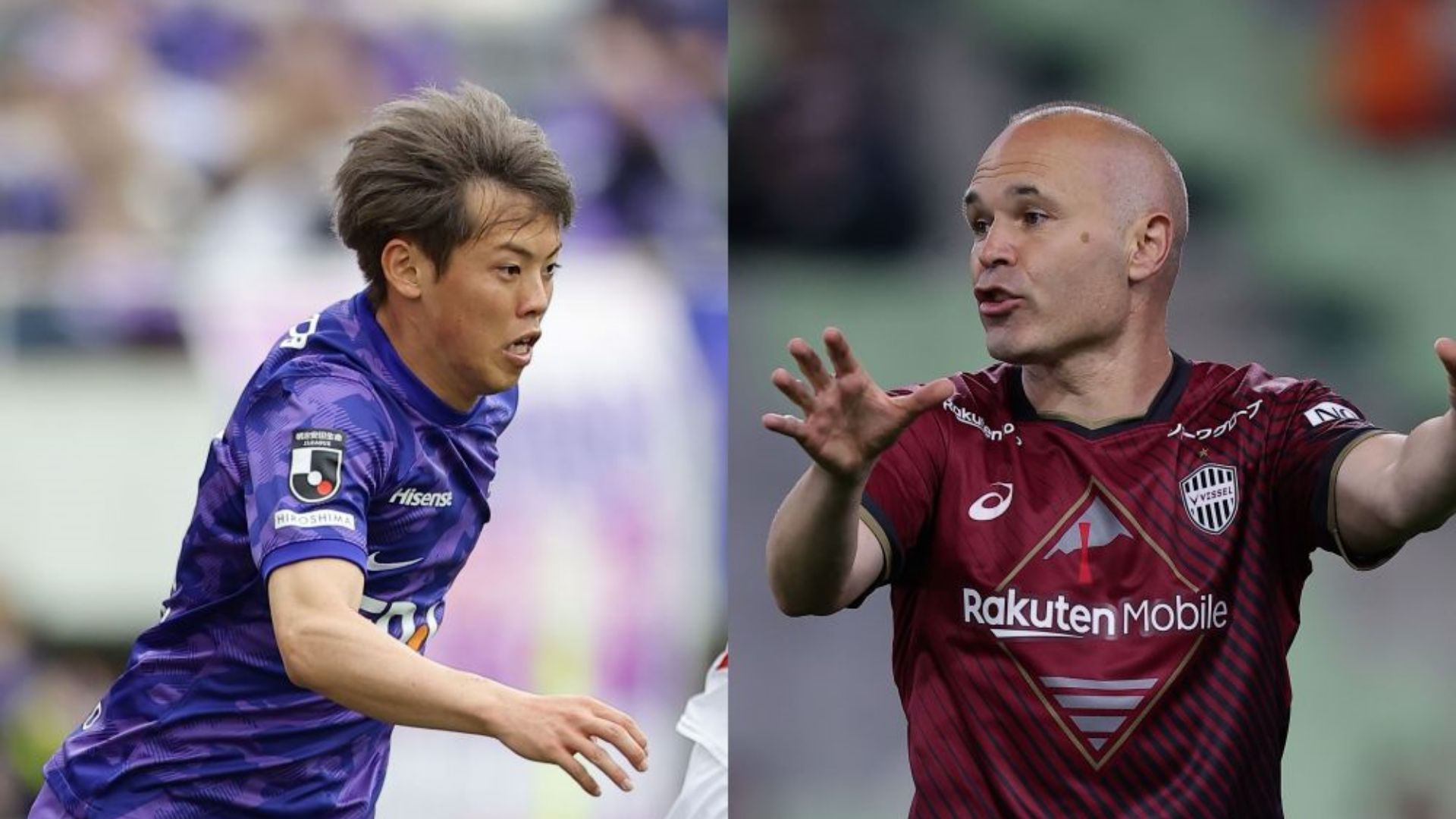 Makoto MITSUTA Hiroshima ANDRES INIESTA Kobe