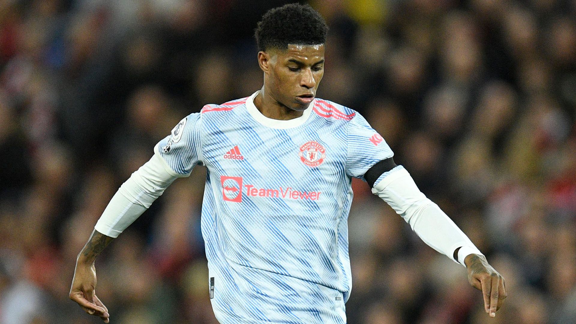 Marcus Rashford Man Utd 2021-22
