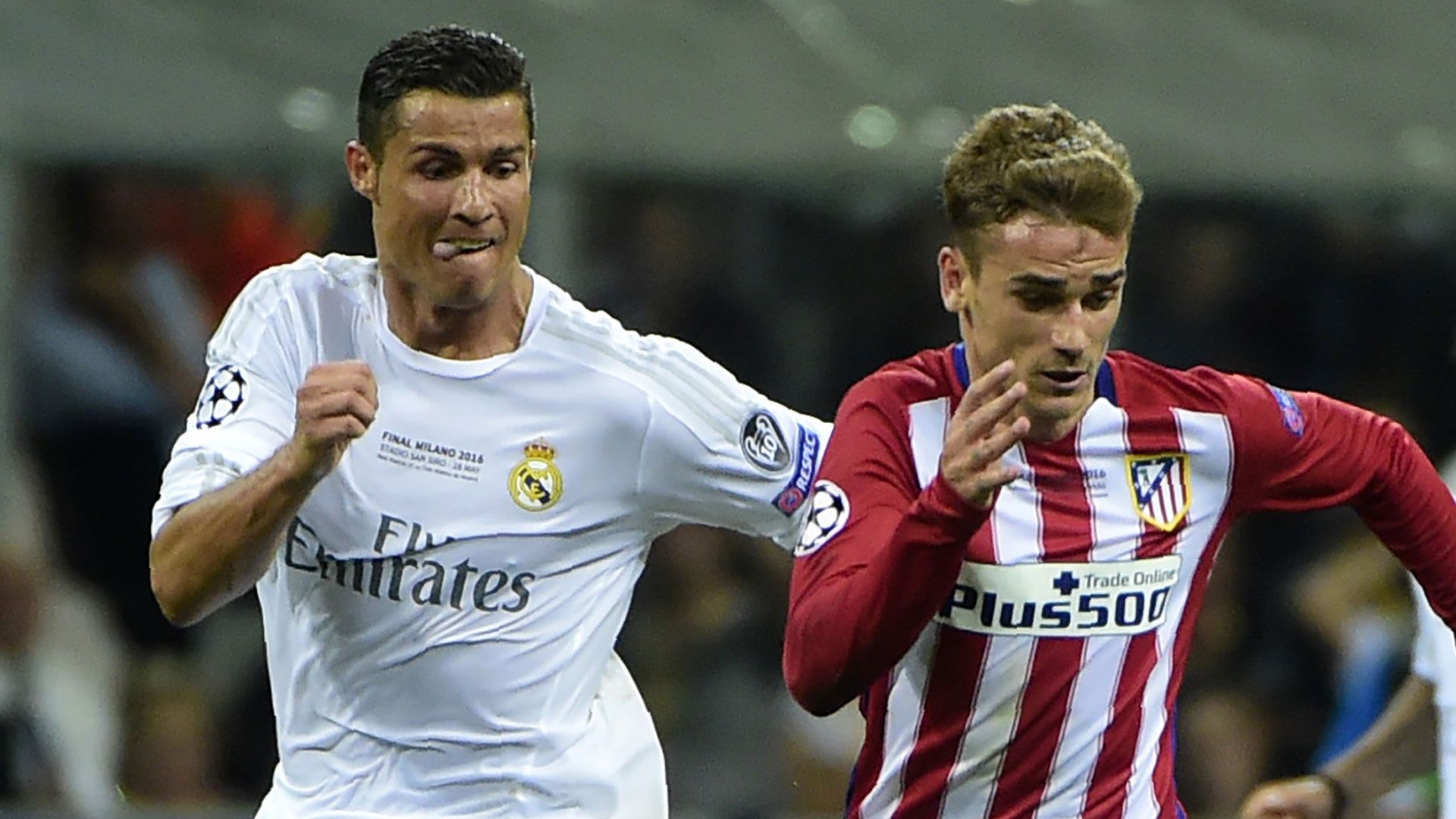 antoine griezmann, cristiano ronaldo 05282016