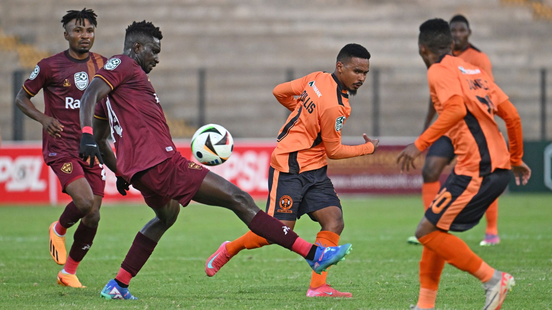 Ismael Toure & Oswin Appollis, Stellenbosch FC vs Polokwane City, February 2025