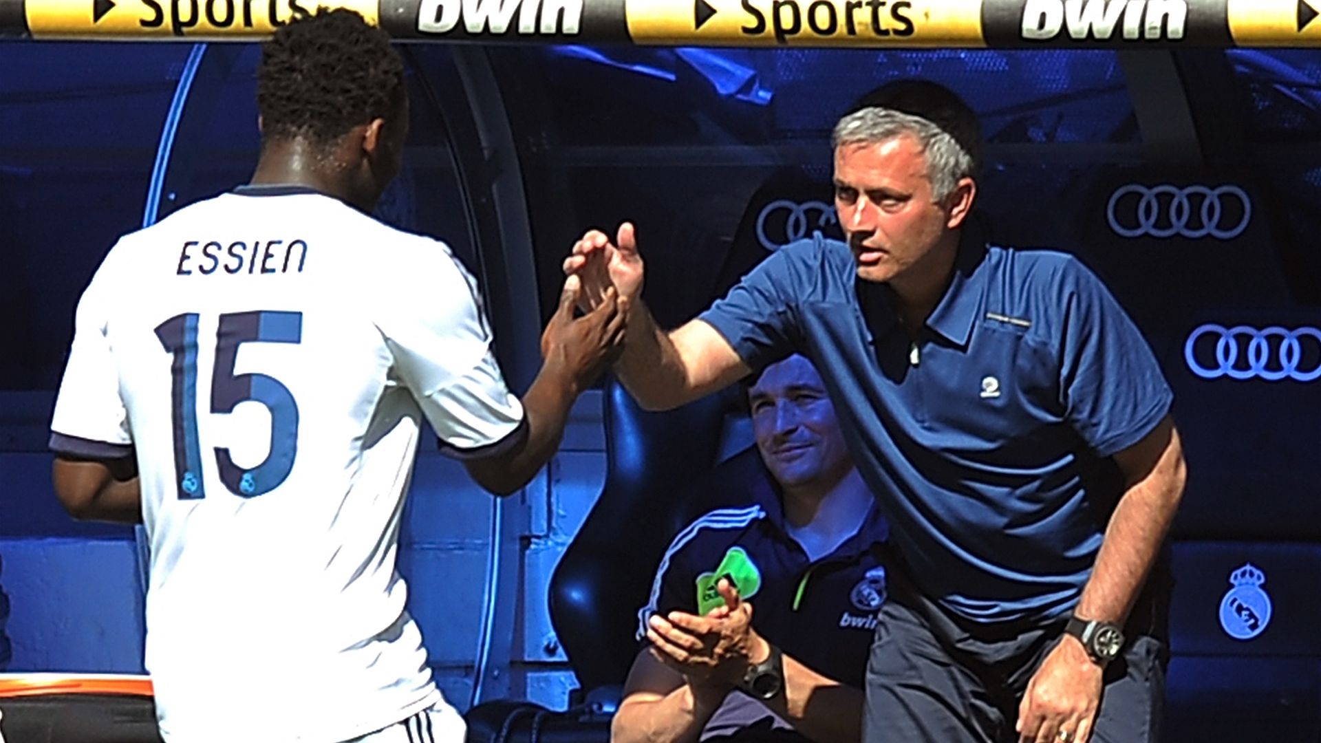 Michael Essien Jose Mourinho Real Madrid