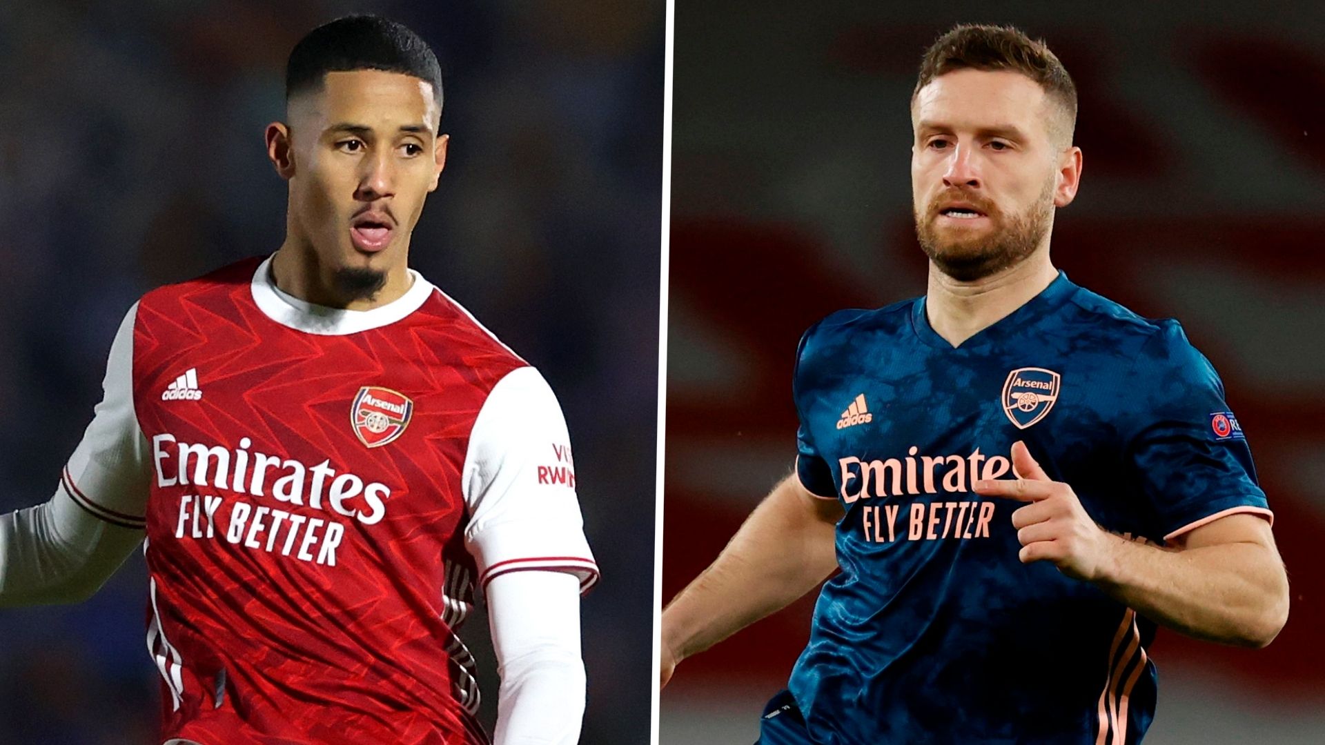 William Saliba Shkodran Mustafi