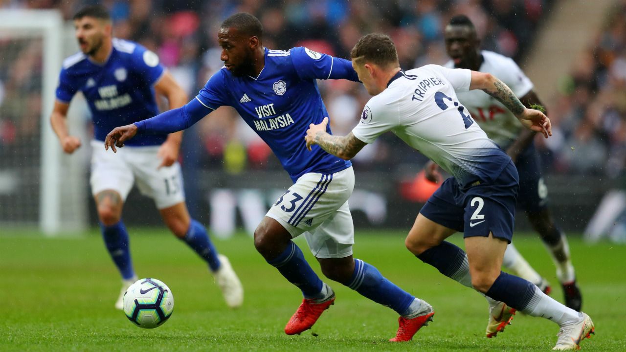David Hoilett Tottenham vs Cardiff