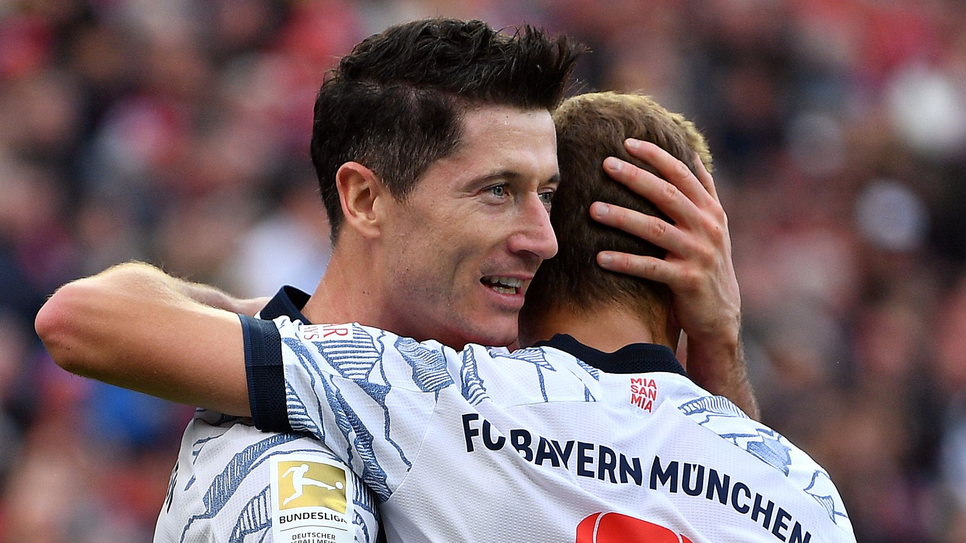 Robert Lewandowski Joshua Kimmich Bayern 2021-22