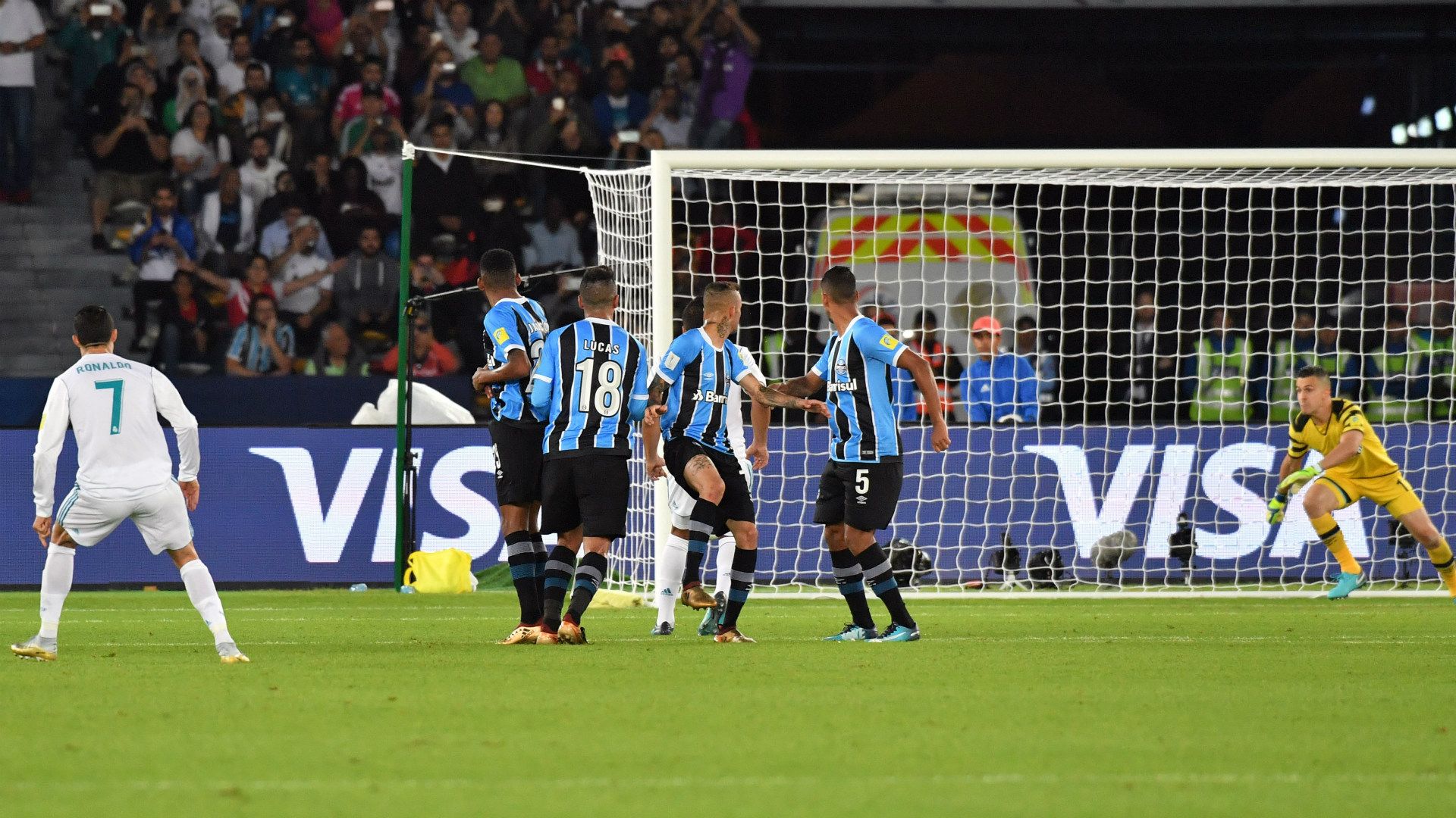 Cristiano Ronaldo I Grêmio Real Madrid I Mundial de Clubes I 16 12 17