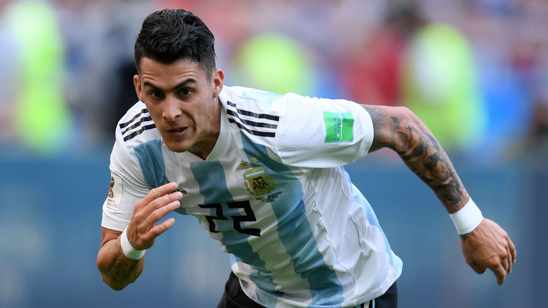 Cristian Pavon Argentina 2018