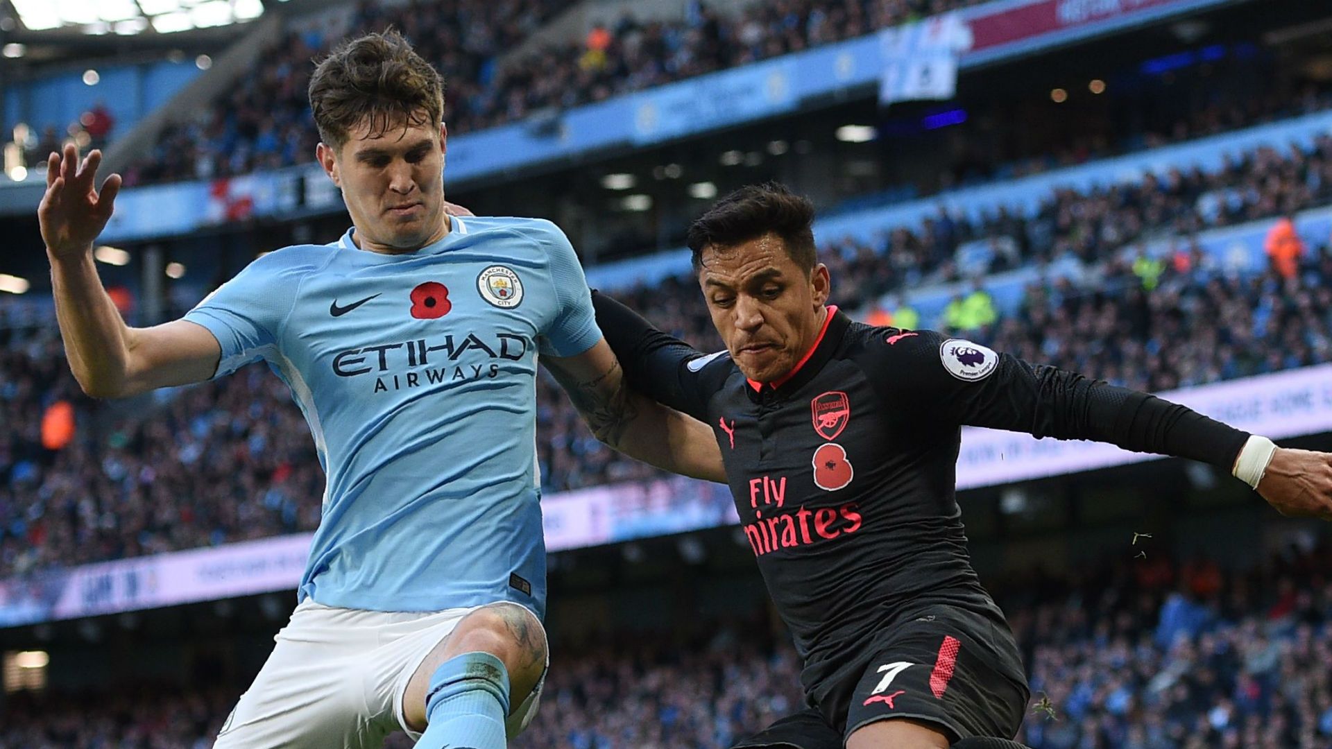 John Stones Manchester City Alexis Sanchez Arsenal