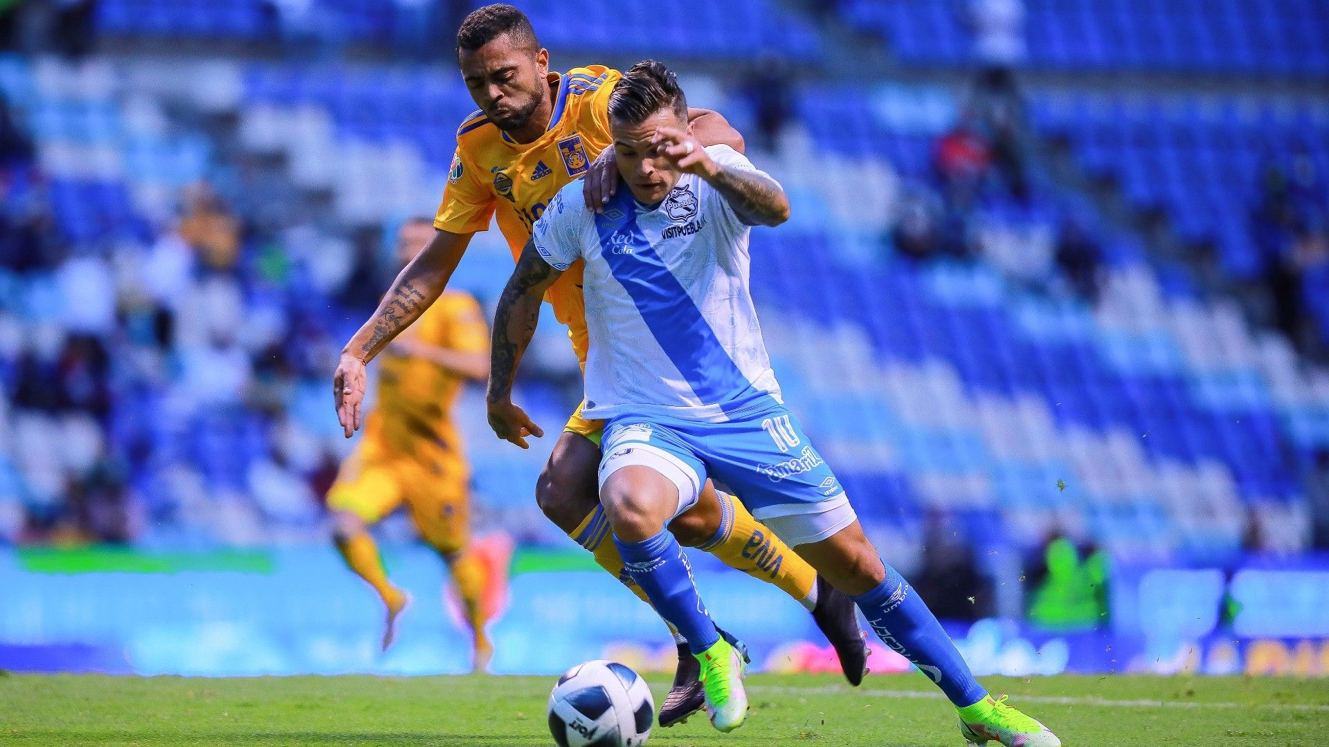 Christian Tabó Rafael de Souza Puebla Tigres Apertura 2021