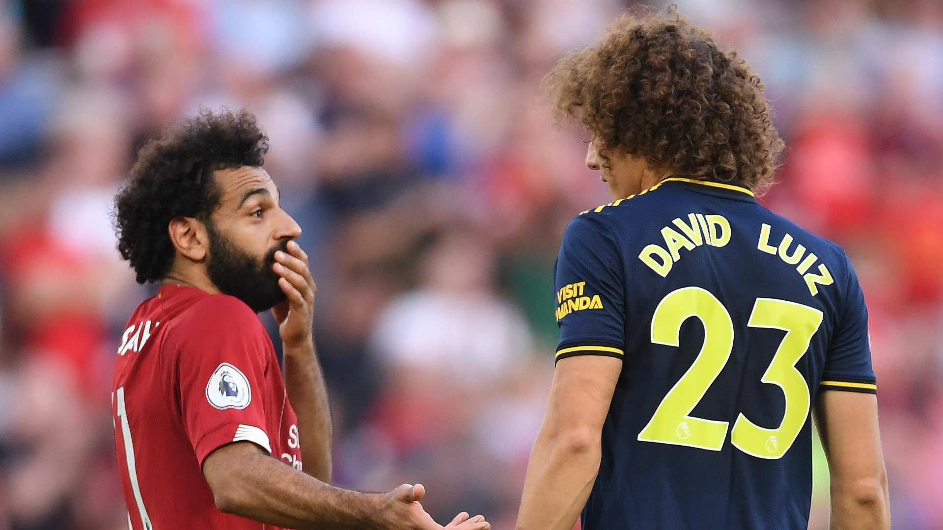 2019-08-24 David Luiz Mohamed Salah