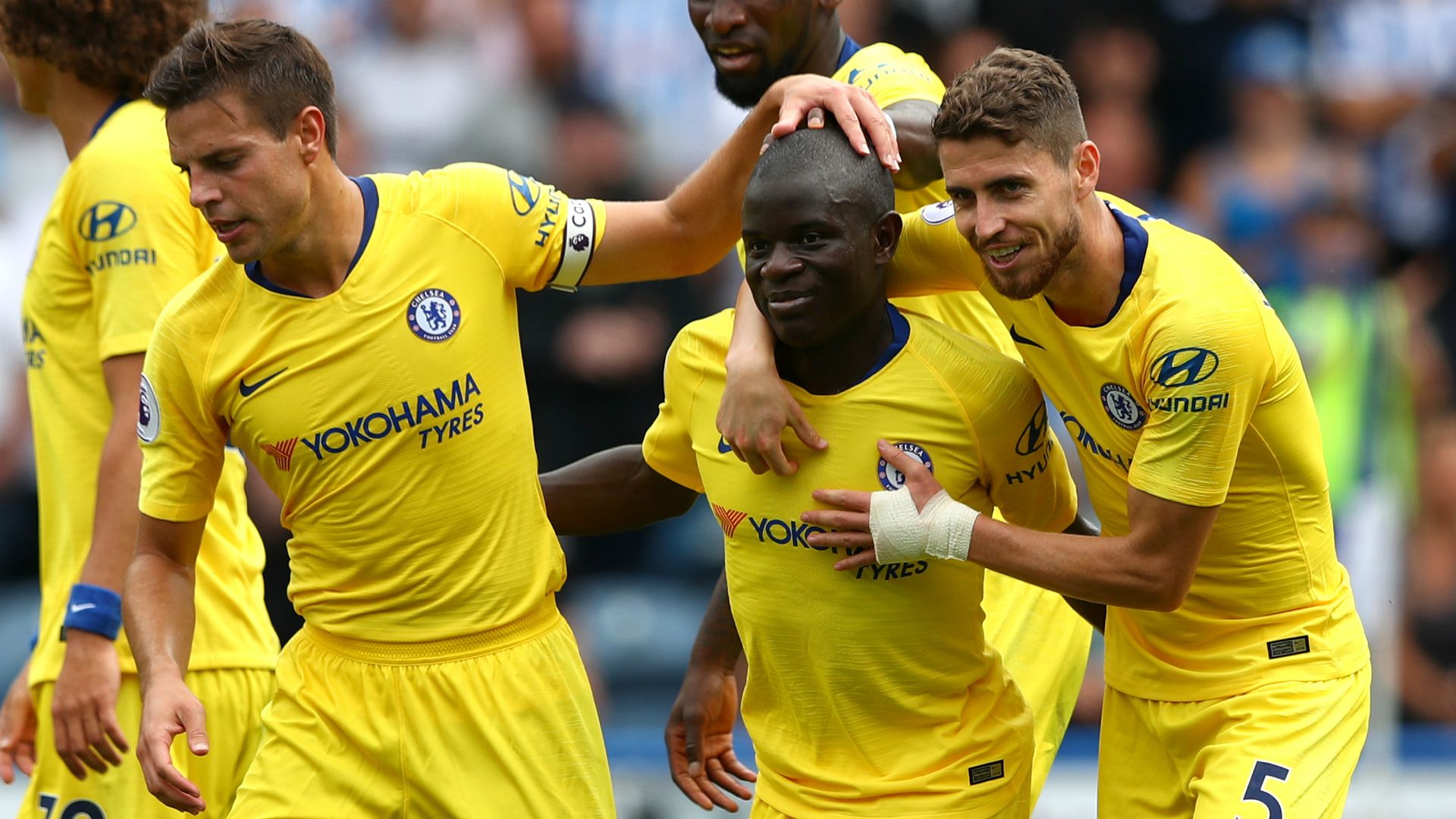 N'Golo Kante Huddersfield Chelsea