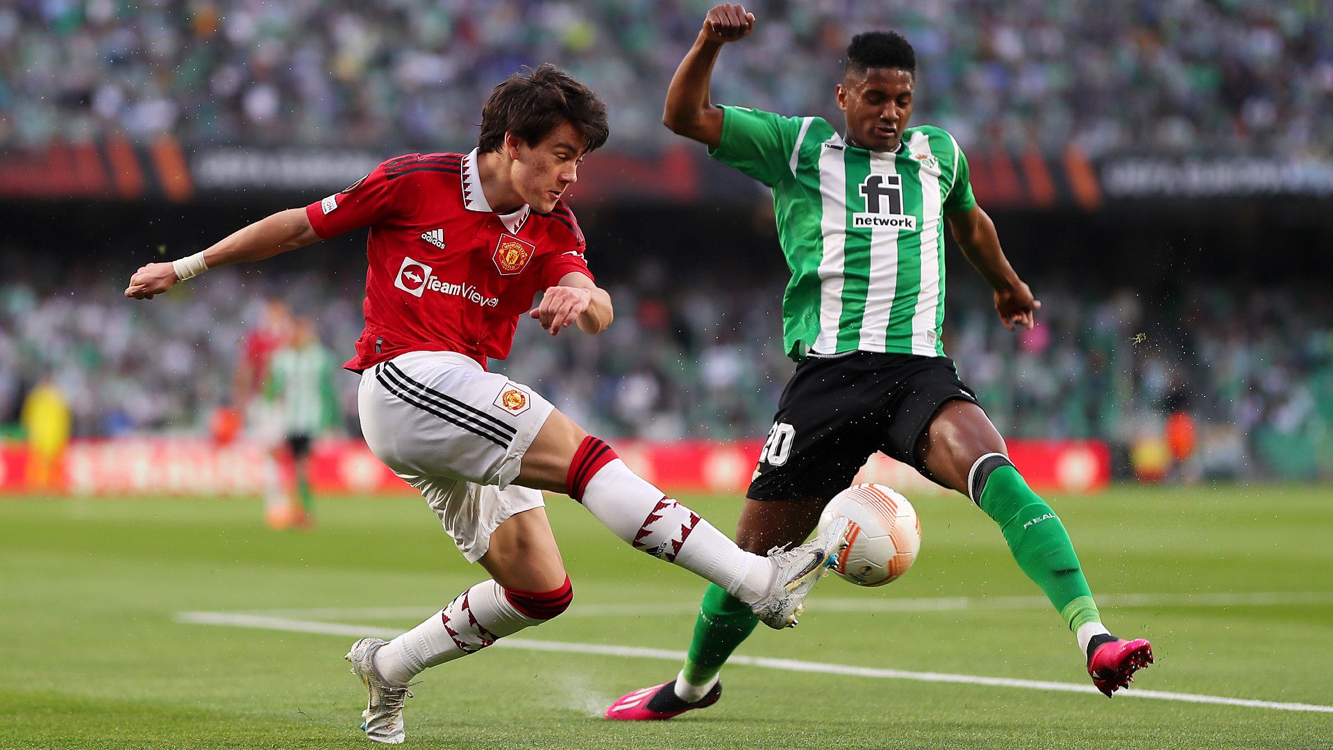 FACUNDO PELLISTRI MANCHESTER UNITED EUROPA LEAGUE 16032023