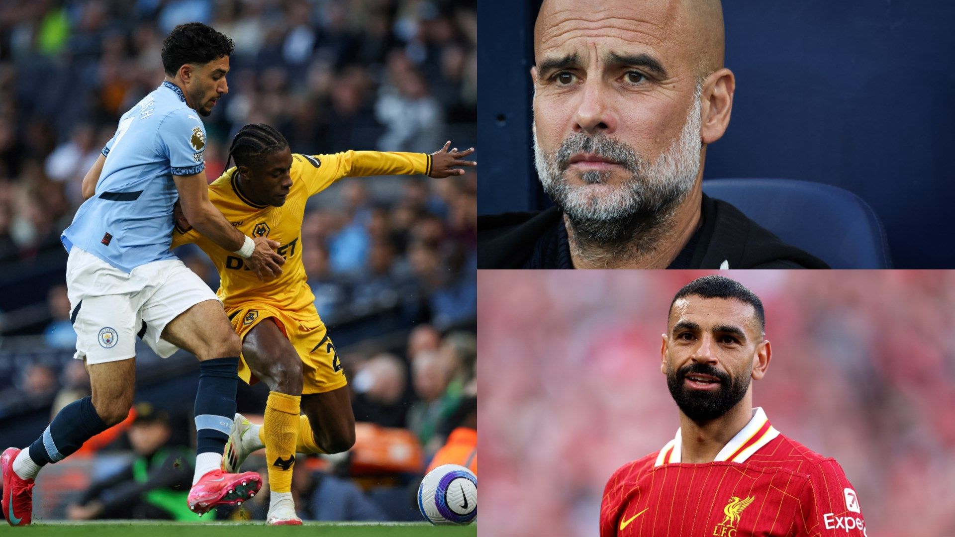 Omar Marmoush Manchester City Wolverhampton Guardiola Mohamed Salah