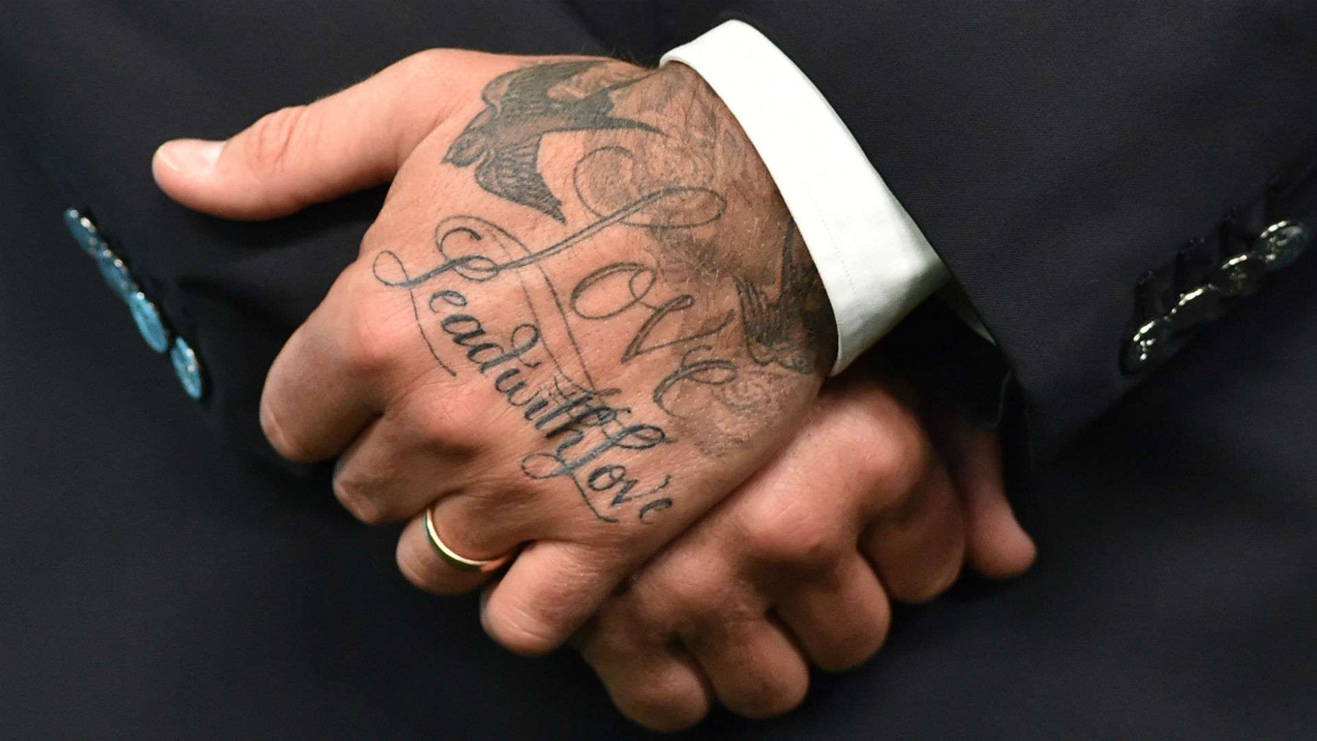 David Beckham tattoo