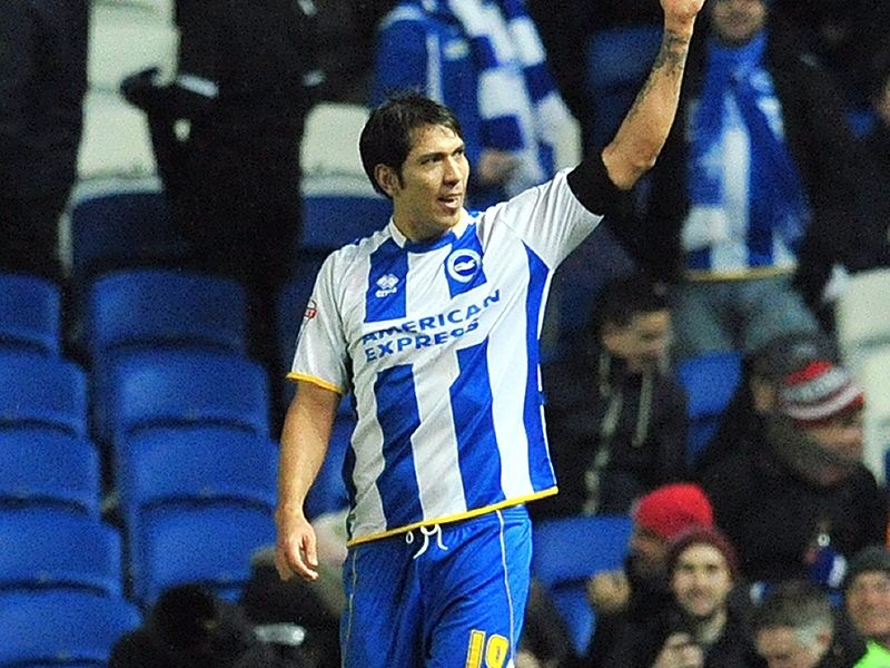 Leonardo Ulloa Brighton & Hove Albion Hull City FA Cup 02172014