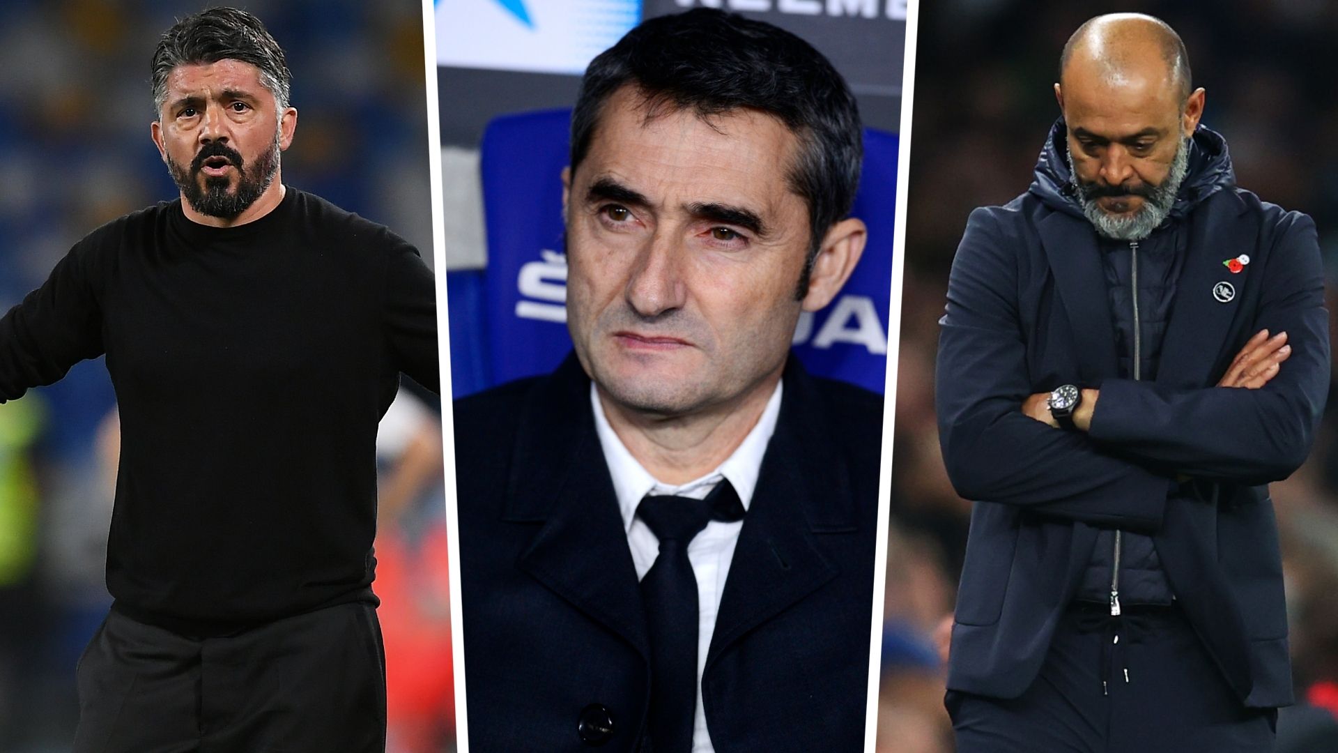 Ernesto Valverde - nuno santo - gattuso