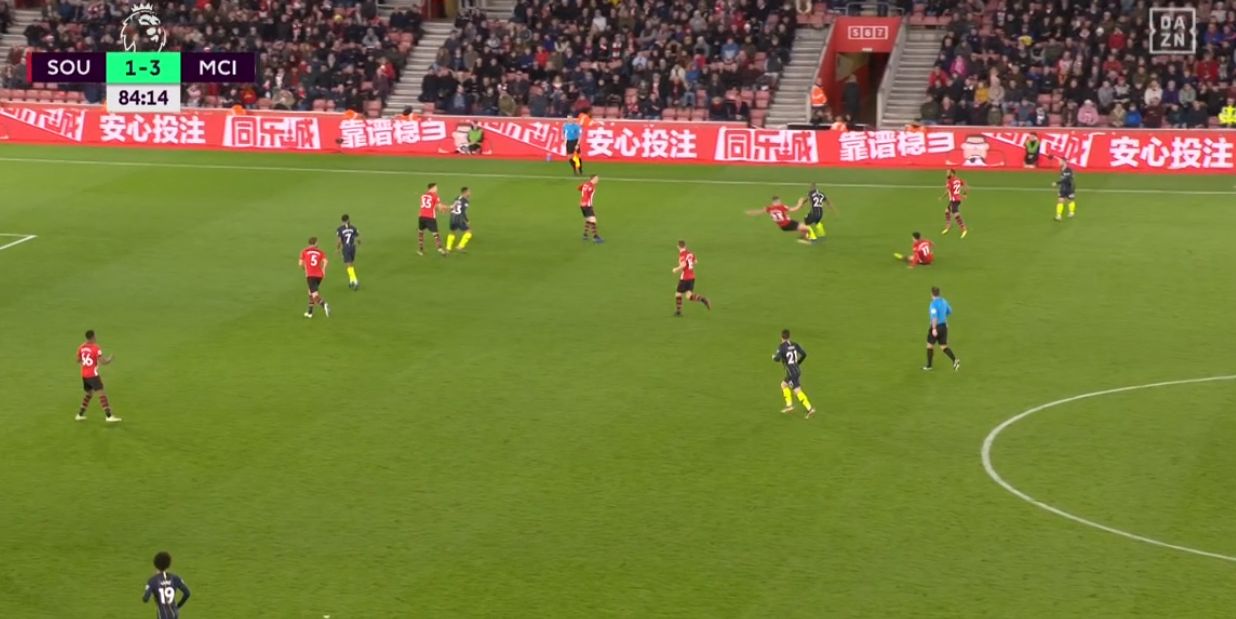 Höjbjerg Grätsche gegen ManCity 30122018