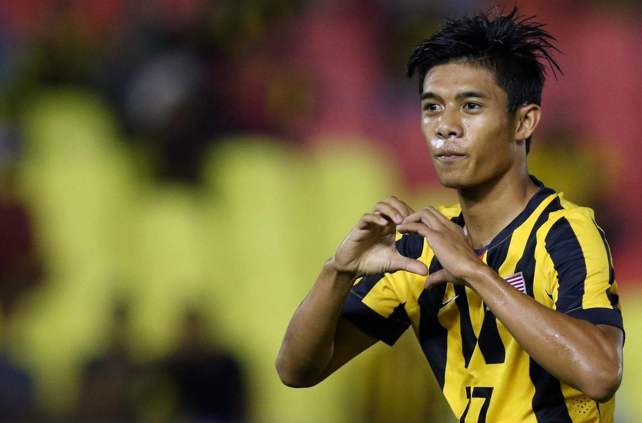 Malaysia U21's Syafiq Ahmad 2016