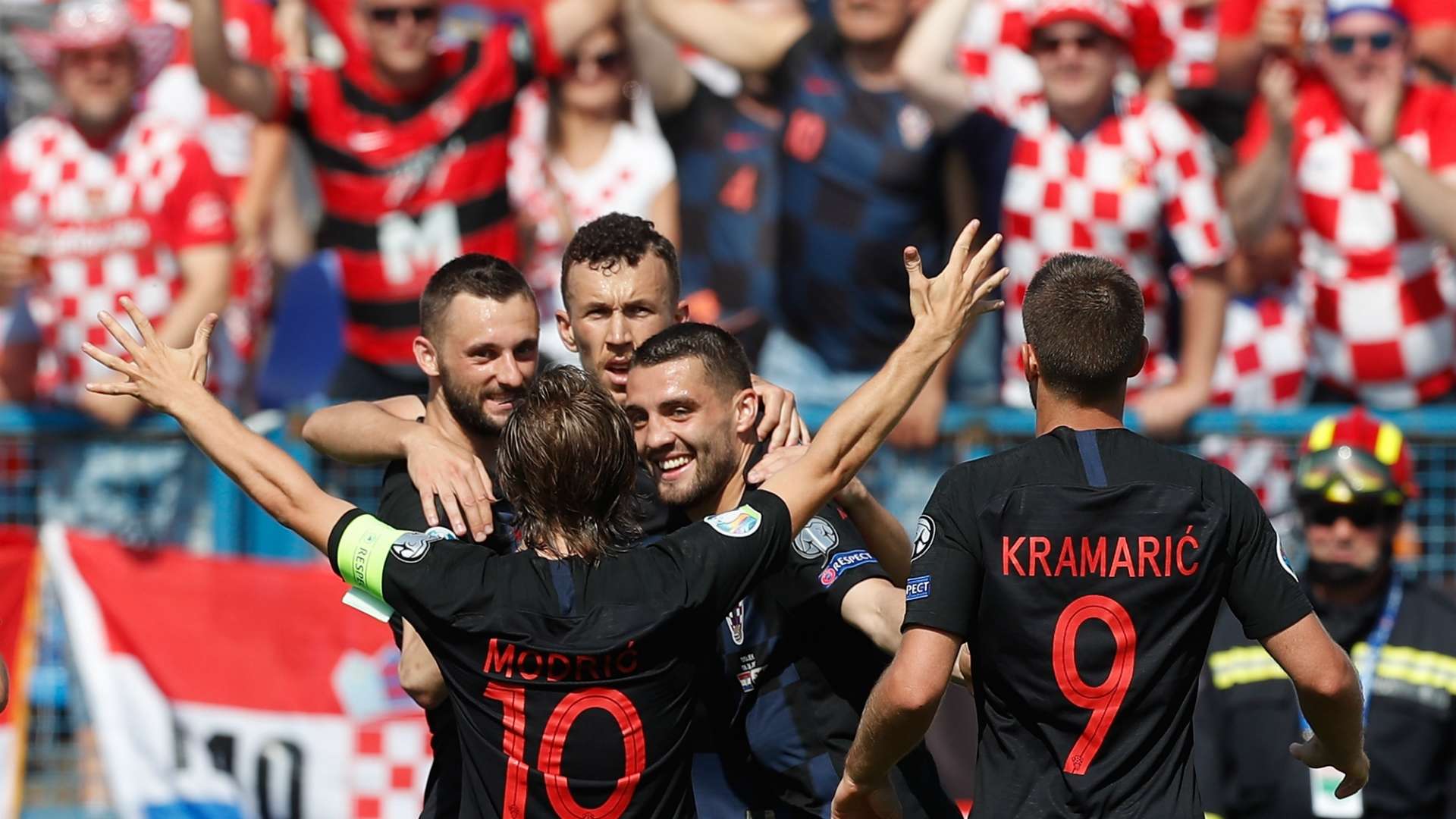 Croatia Wales EURO 2020 Quali 06082019