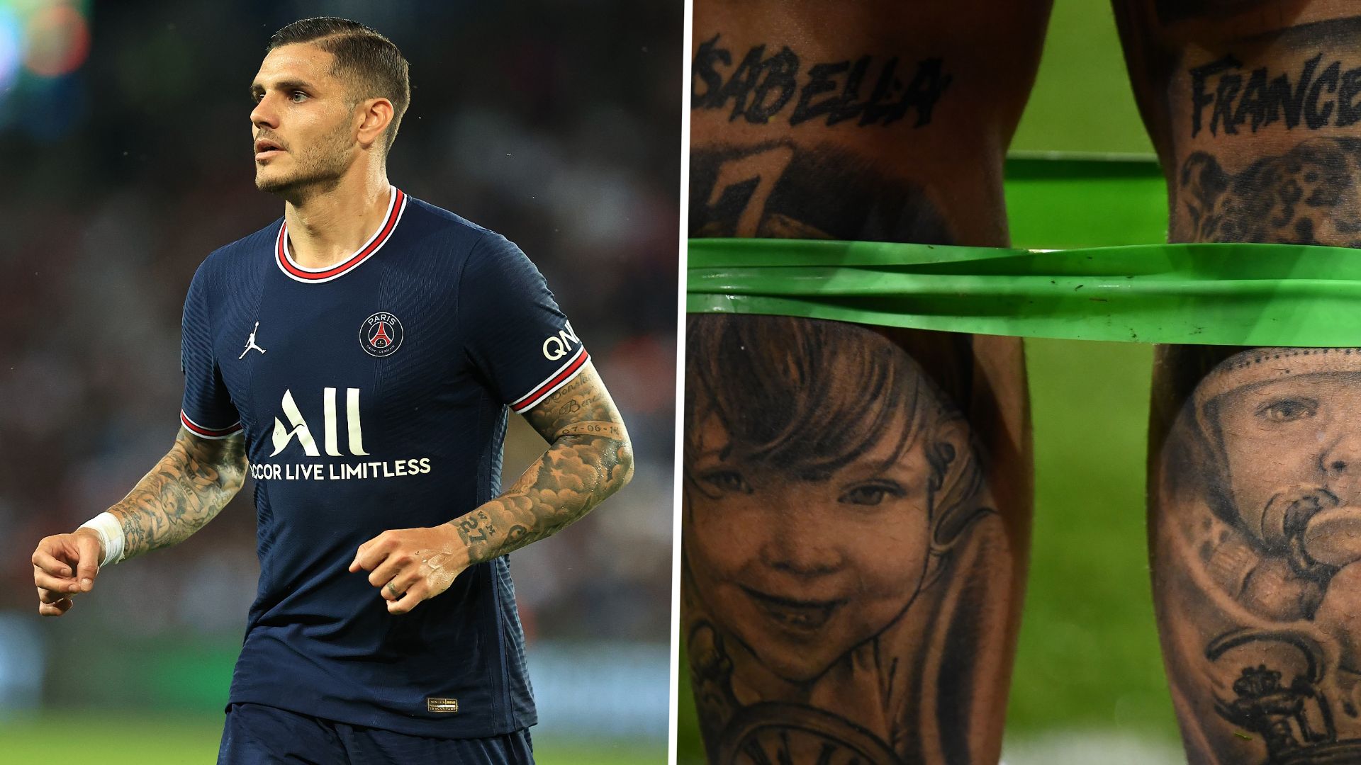 Mauro Icardi tattoo