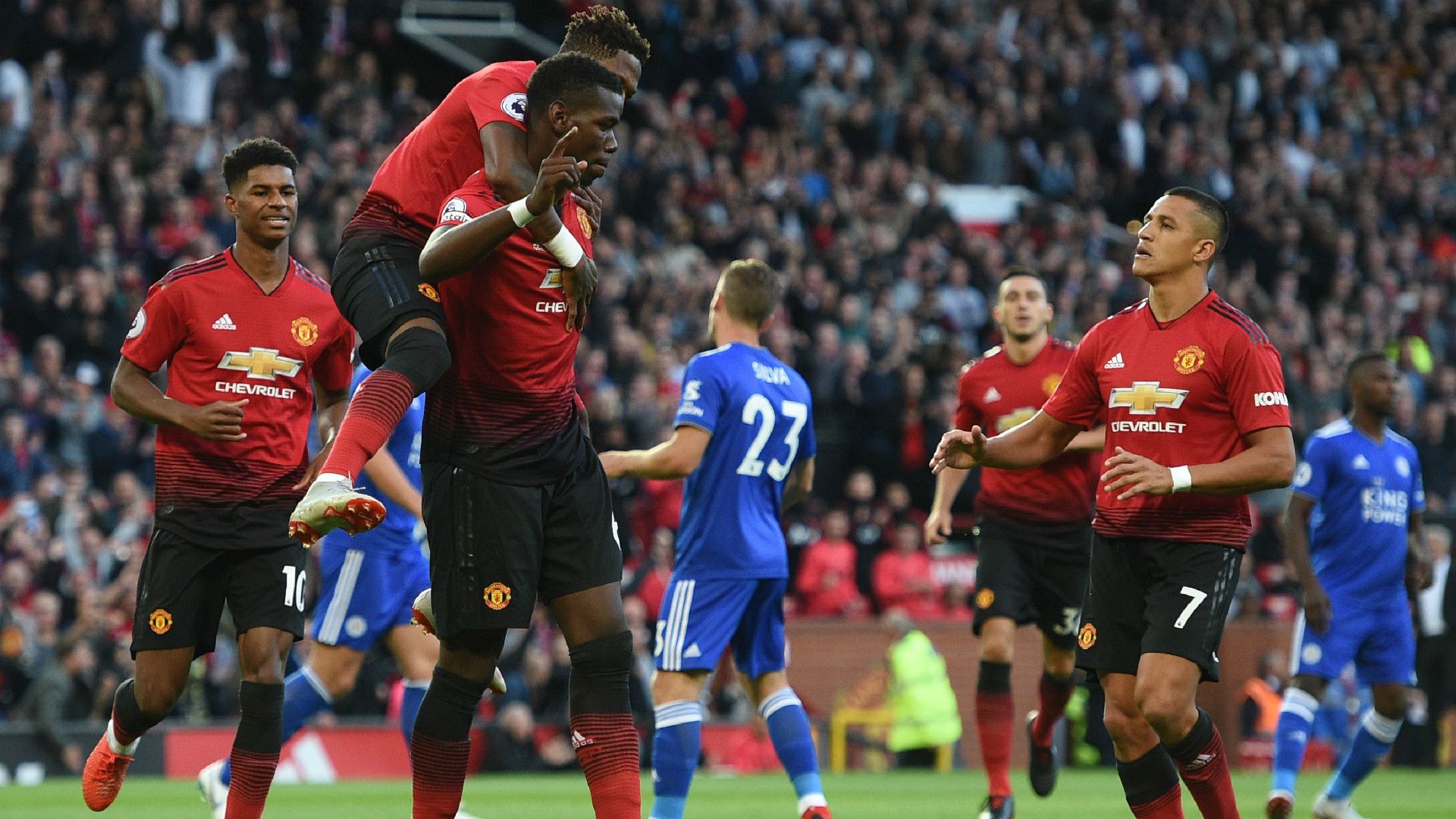 Manchester United Leicester 10082018