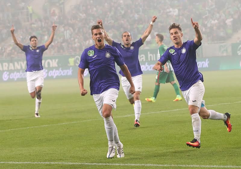 Windecker József Újpest gólöröm