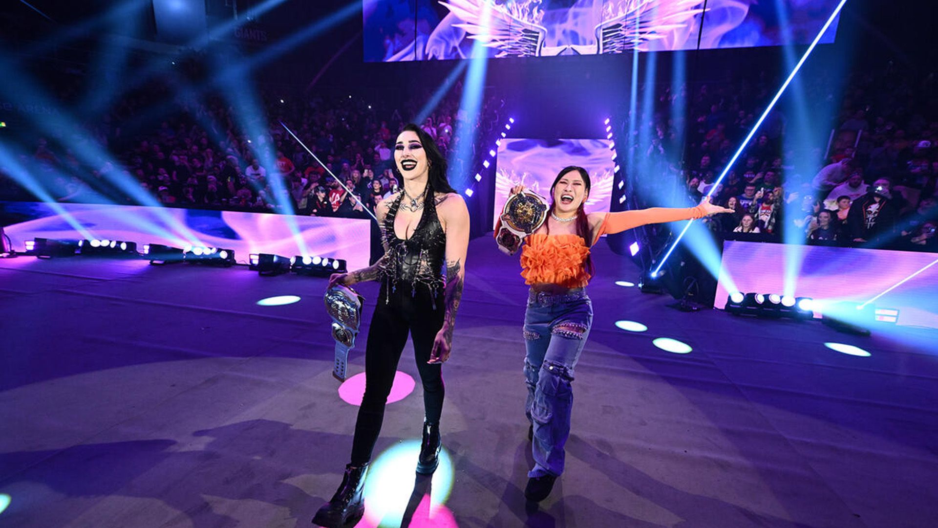 Rhea Ripley Iyo Sky WWE