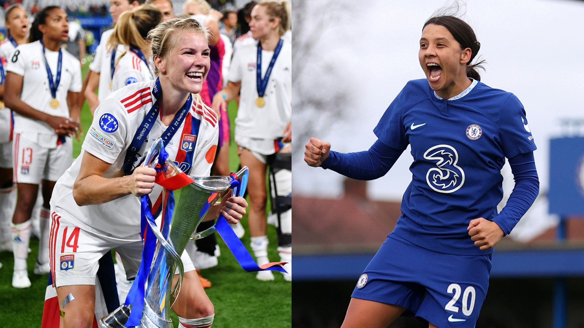 Ada Hegerberg Sam Kerr split 