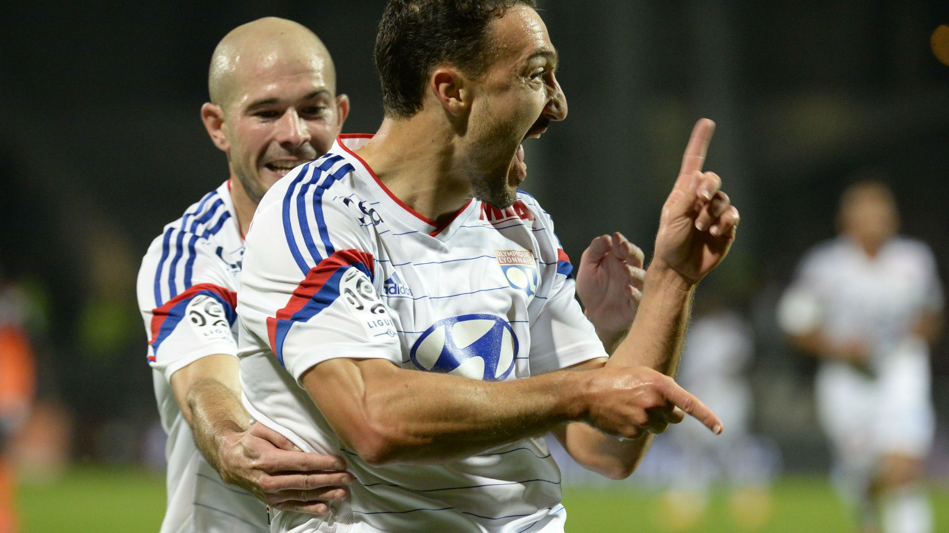 Steed Malbranque Christophe Jallet Lyon Ligue 1