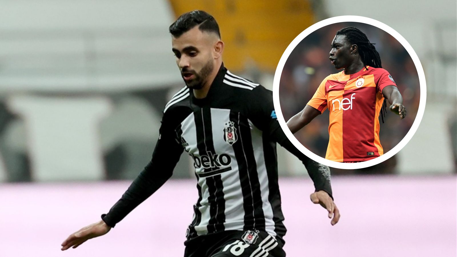 Rachid Ghezal & Bafetimbi Gomis