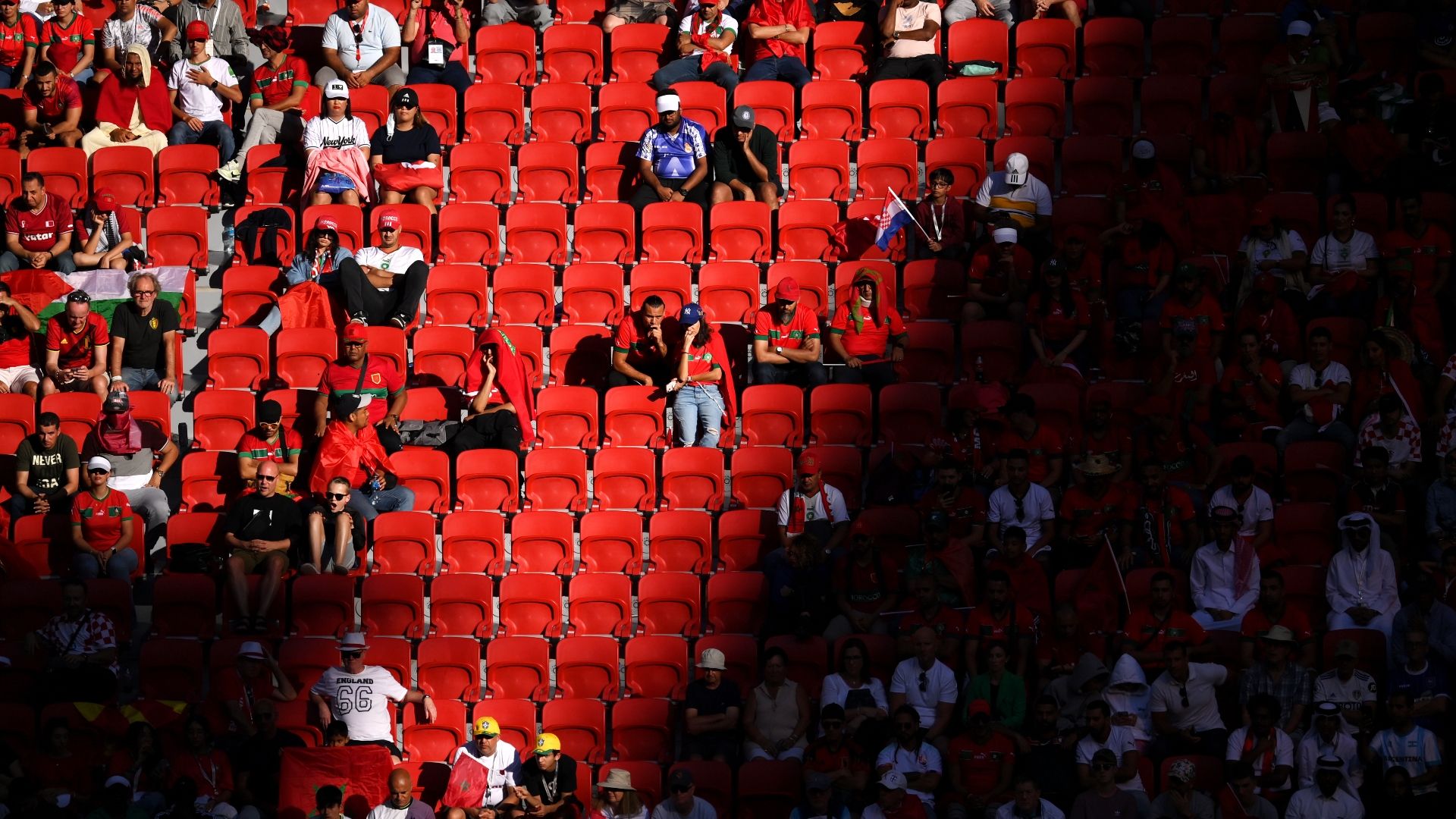 Stadium empty World Cup