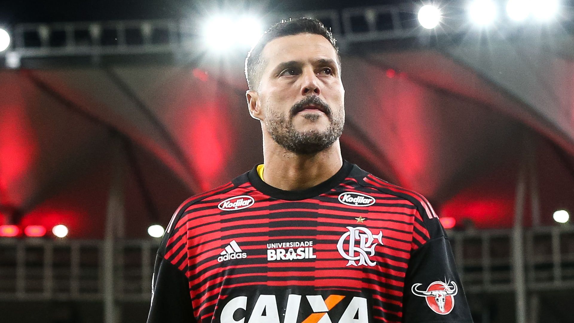 Despedida Julio Cesar Flamengo America-MG 21042018 Brasileirao Serie A