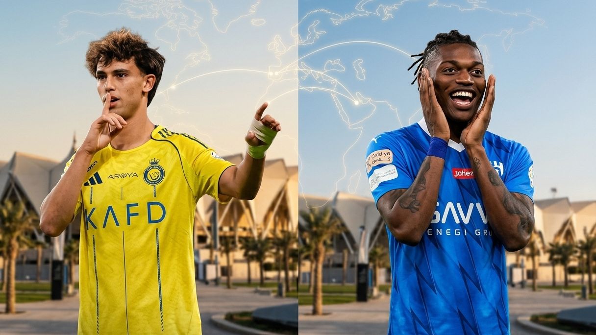Rafael Leao Joao Felix GOAL ONLY