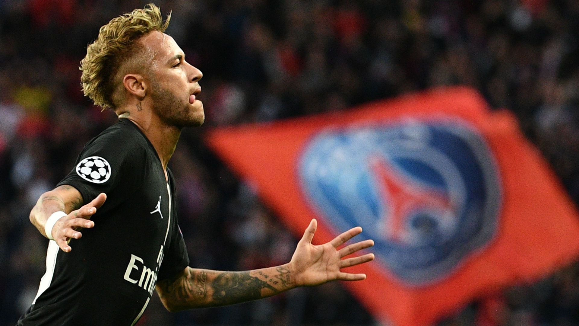 Neymar PSG Red Star UEFA Champions League 03102018