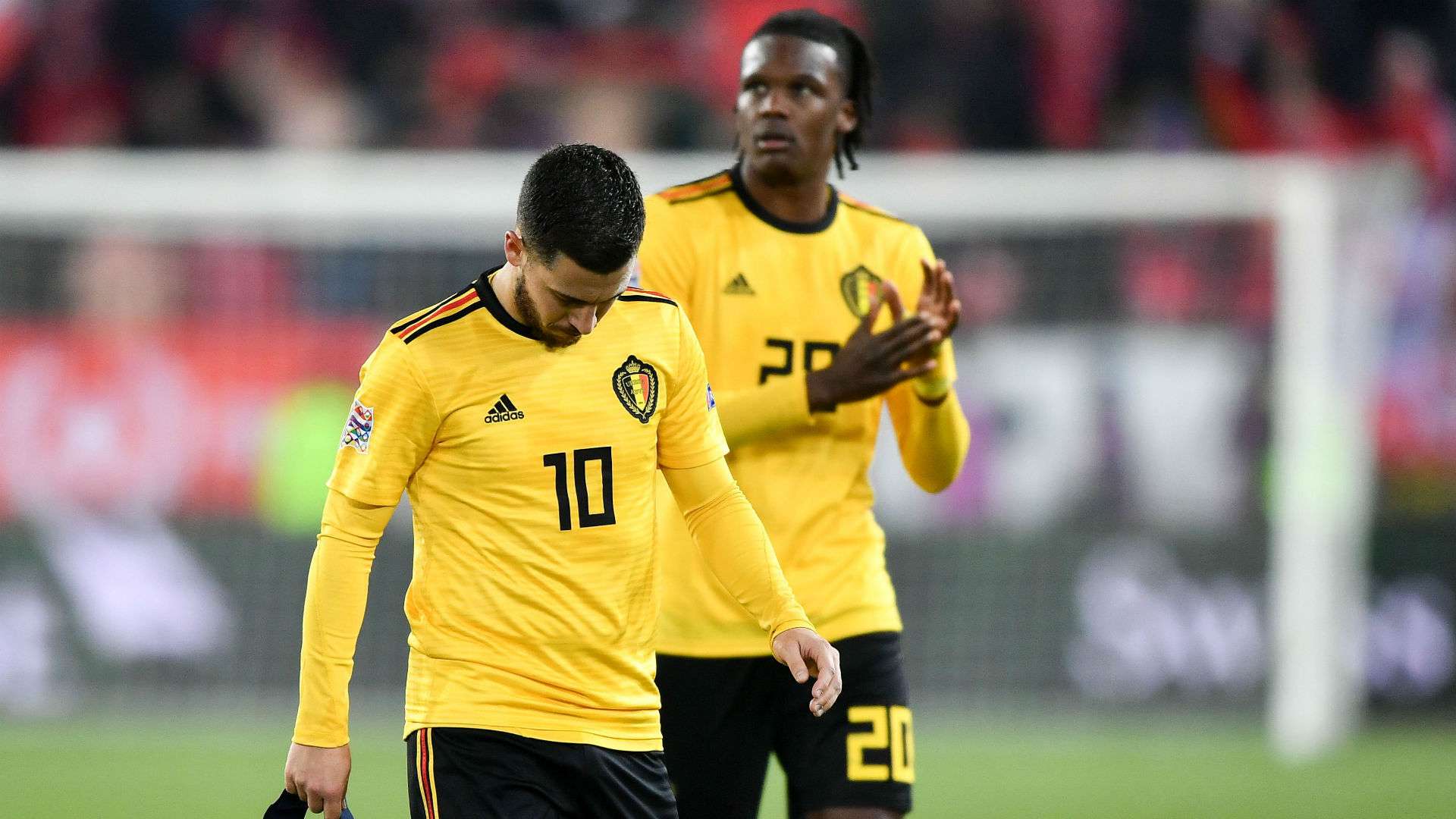 Eden Hazard Dedryck Boyata Belgium Nations League 18112018