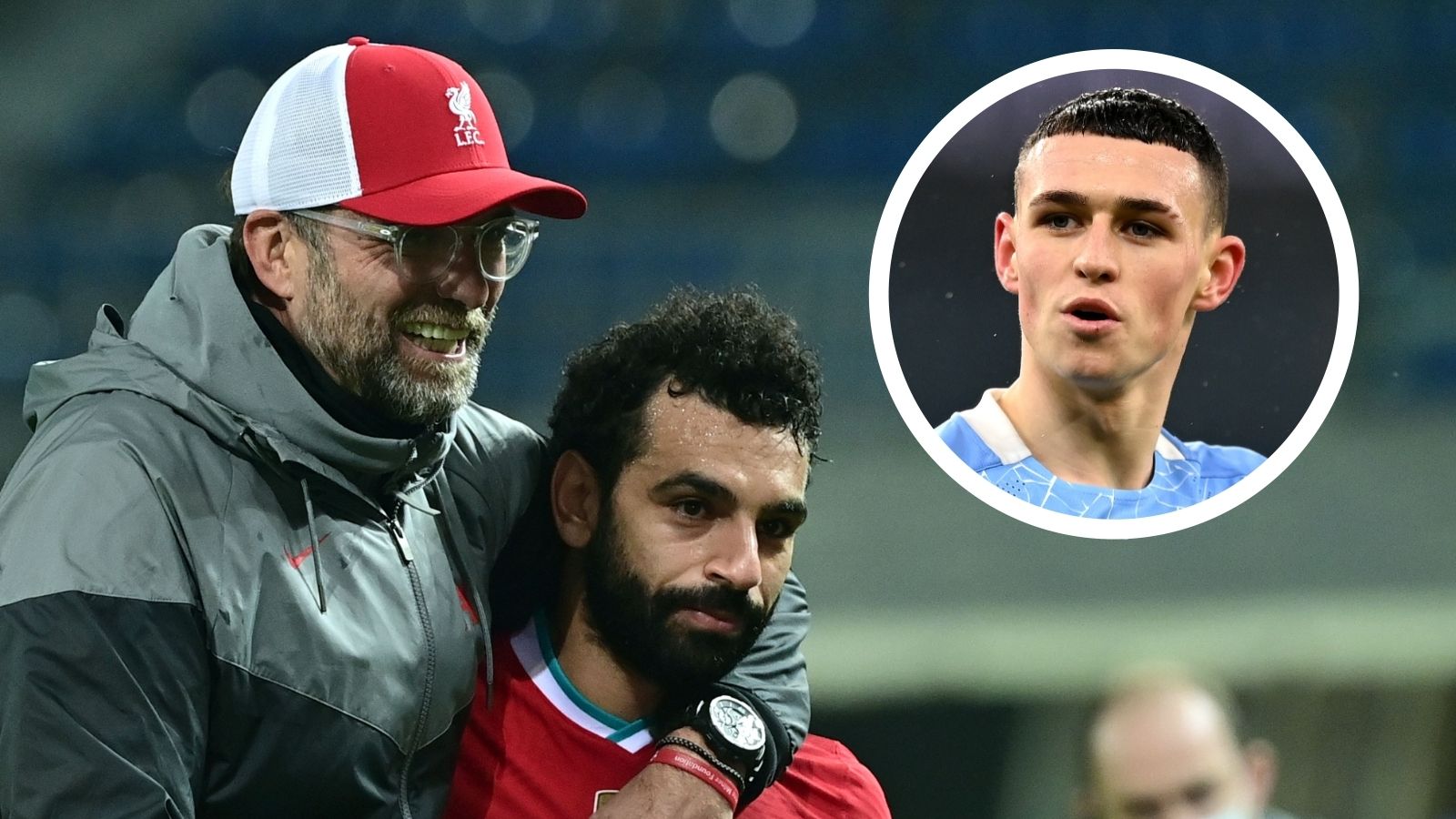 Jurgen Klopp Mohamed Salah Liverpool Phil Foden Manchester City