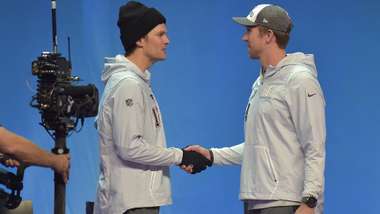 Tom Brady Nick Foles Super Bowl