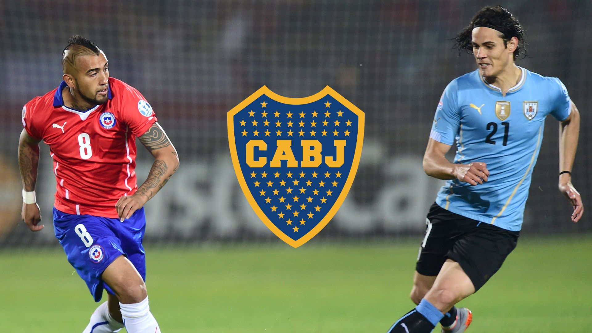 Arturo Vidal Edinson Cavani Boca Juniors Mercato