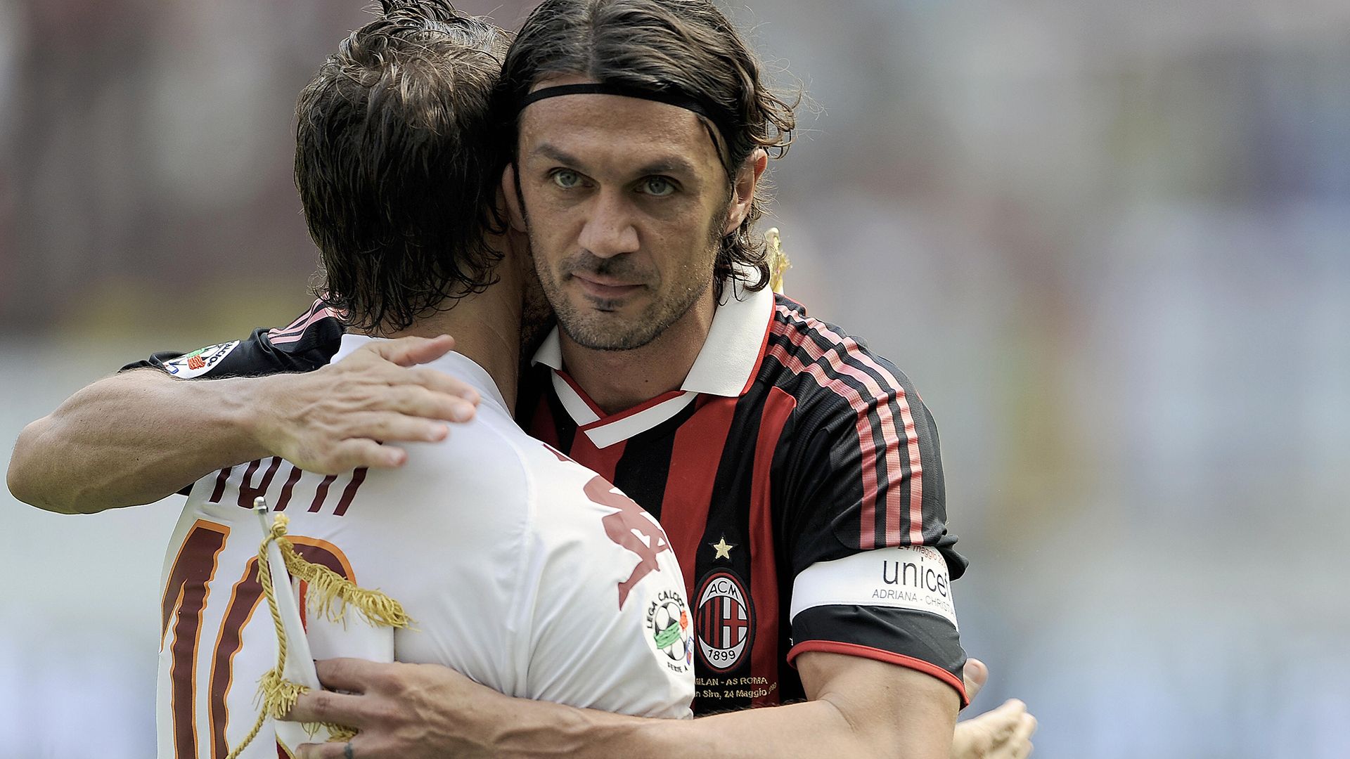 Paolo Maldini Francesco Totti Serie A