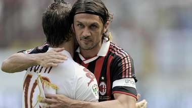 Paolo Maldini Francesco Totti Serie A