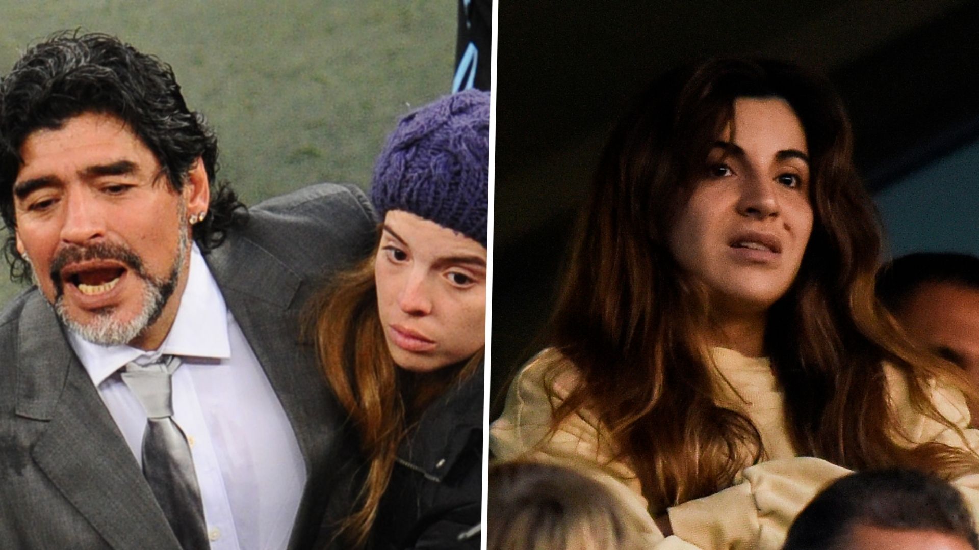 Diego Maradona daughters Dalma and Gianinna