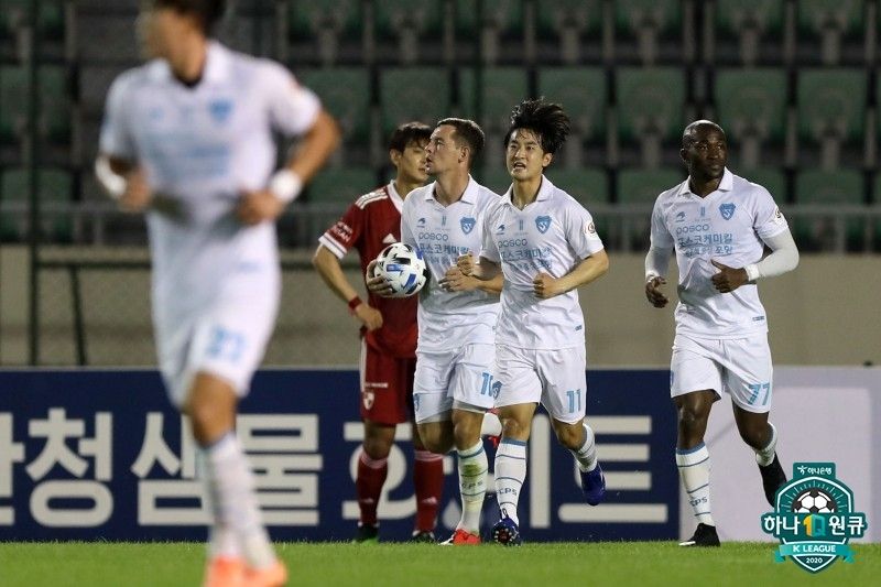 포항 이광혁 득점